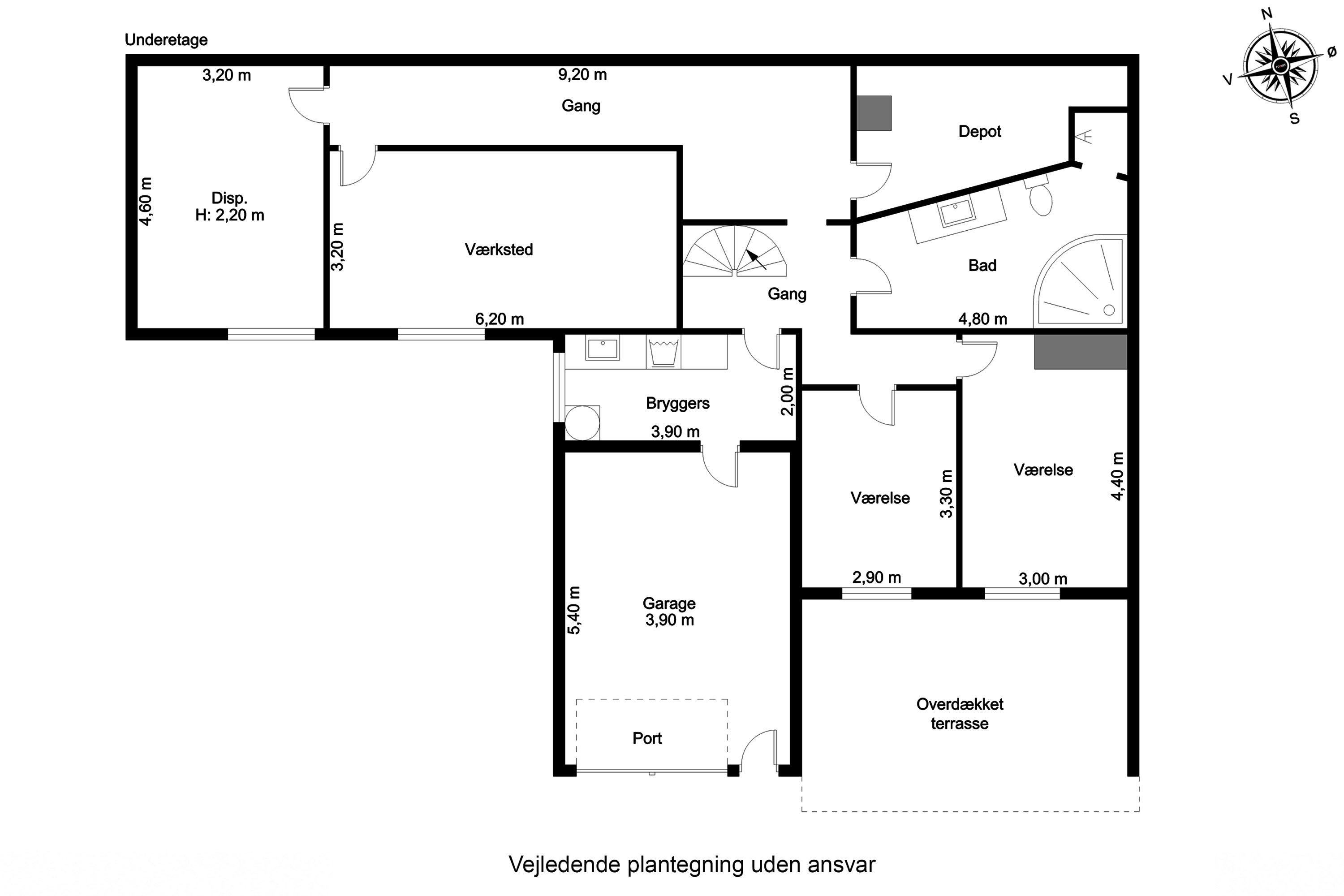 Plantegninger billede af Myrehøjvej 37, 5700 Svendborg