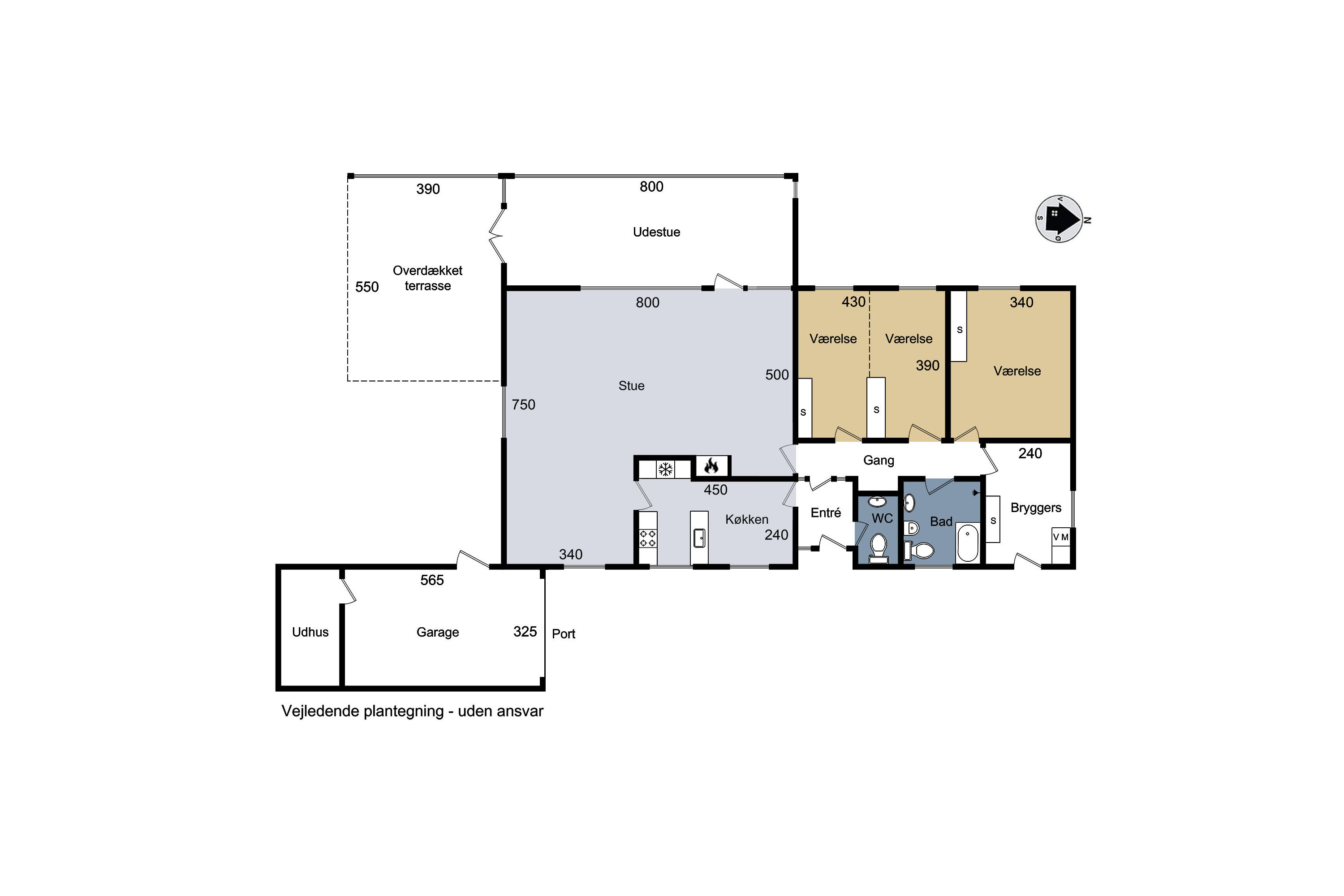Plantegninger billede af Baldersvej 15, 4220 Korsør