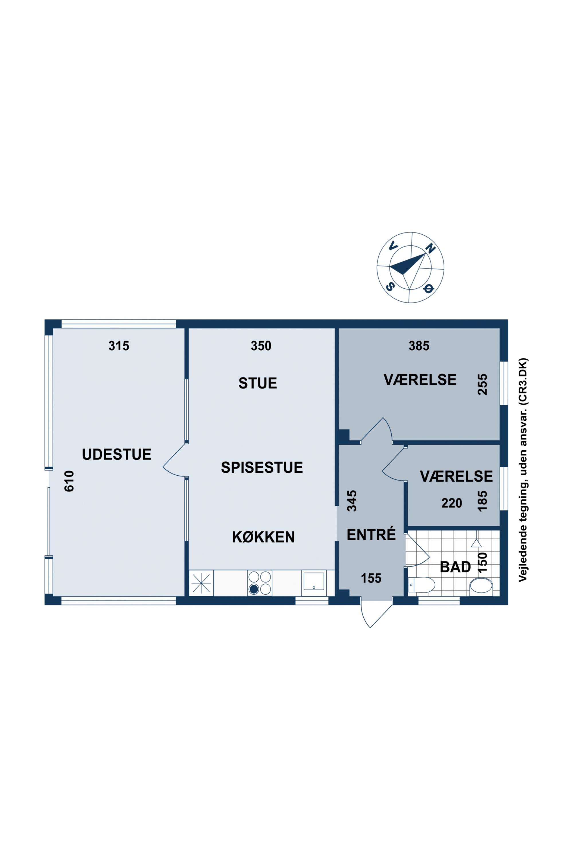 Plantegninger billede af Søbovej 1, Kulhuse, 3630 Jægerspris