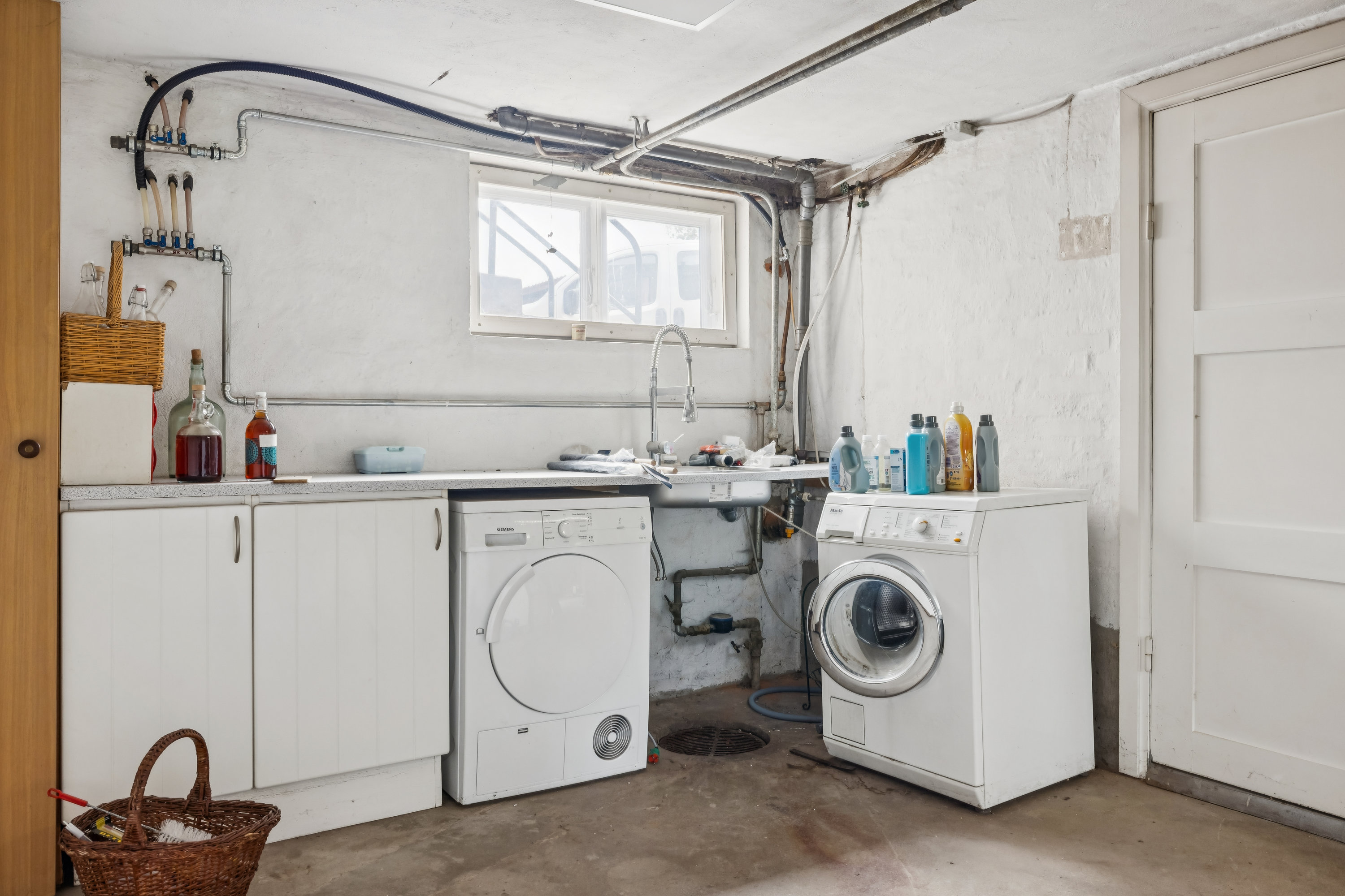 Fremhævet vaskerum billede i fuldskærmstilstand. Billede af Faaborgvej 16, 5854 Gislev