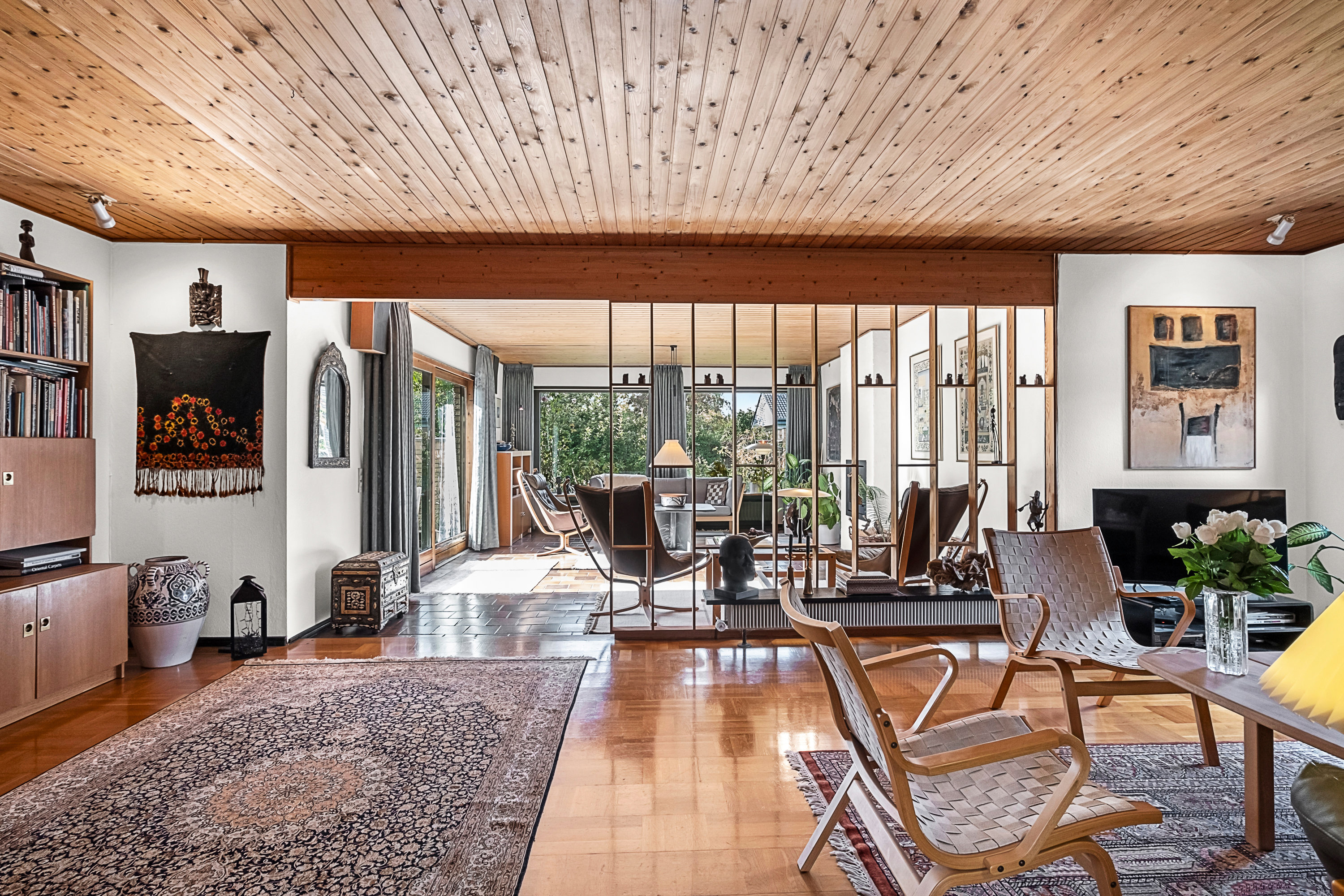 Fremhævet stue billede i fuldskærmstilstand. Billede af Hyldehaven 49, 8520 Lystrup