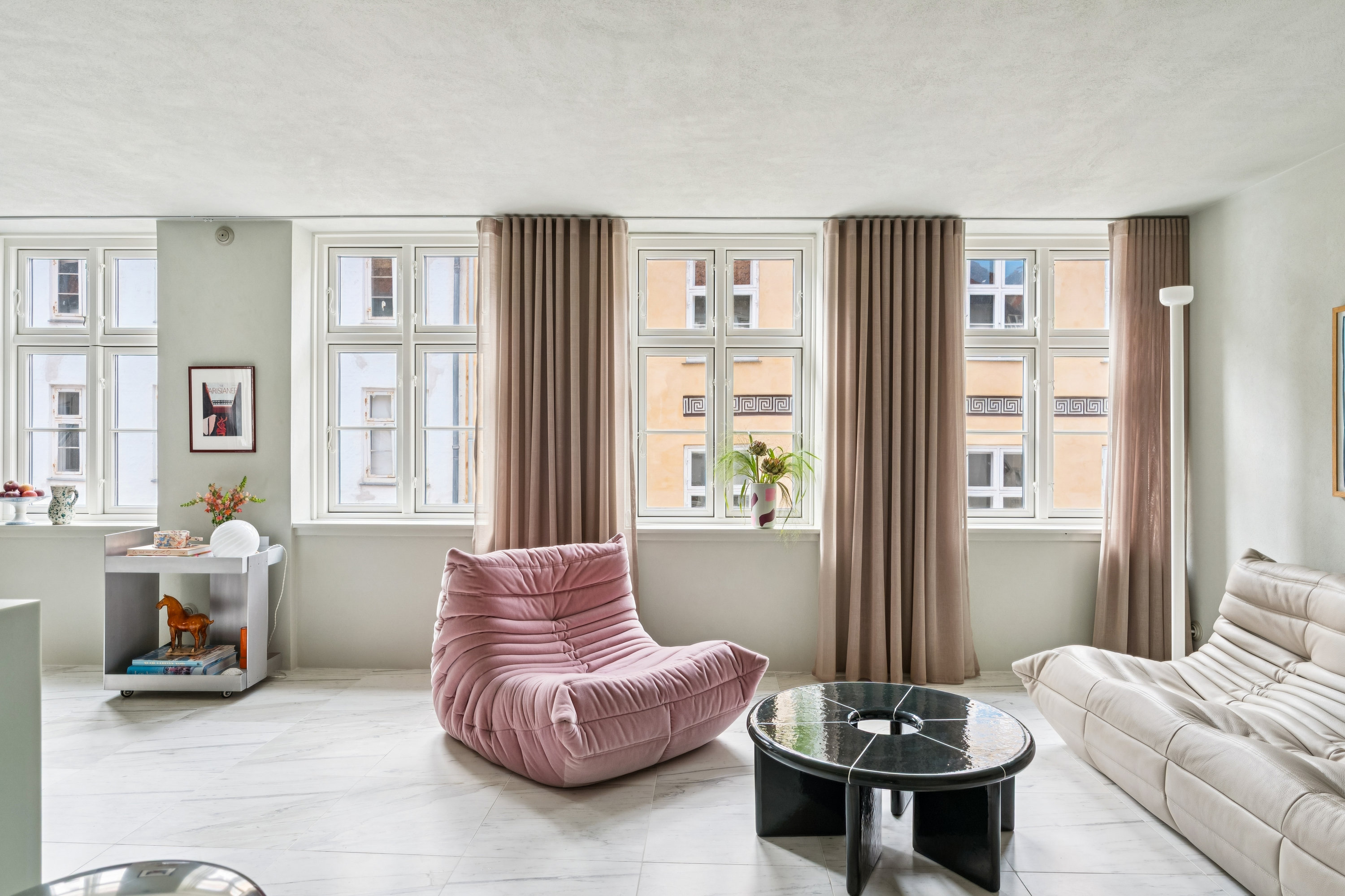 Miniaturebillede 1: stue. Billede af Laksegade 20D, 2. tv., 1063 København K