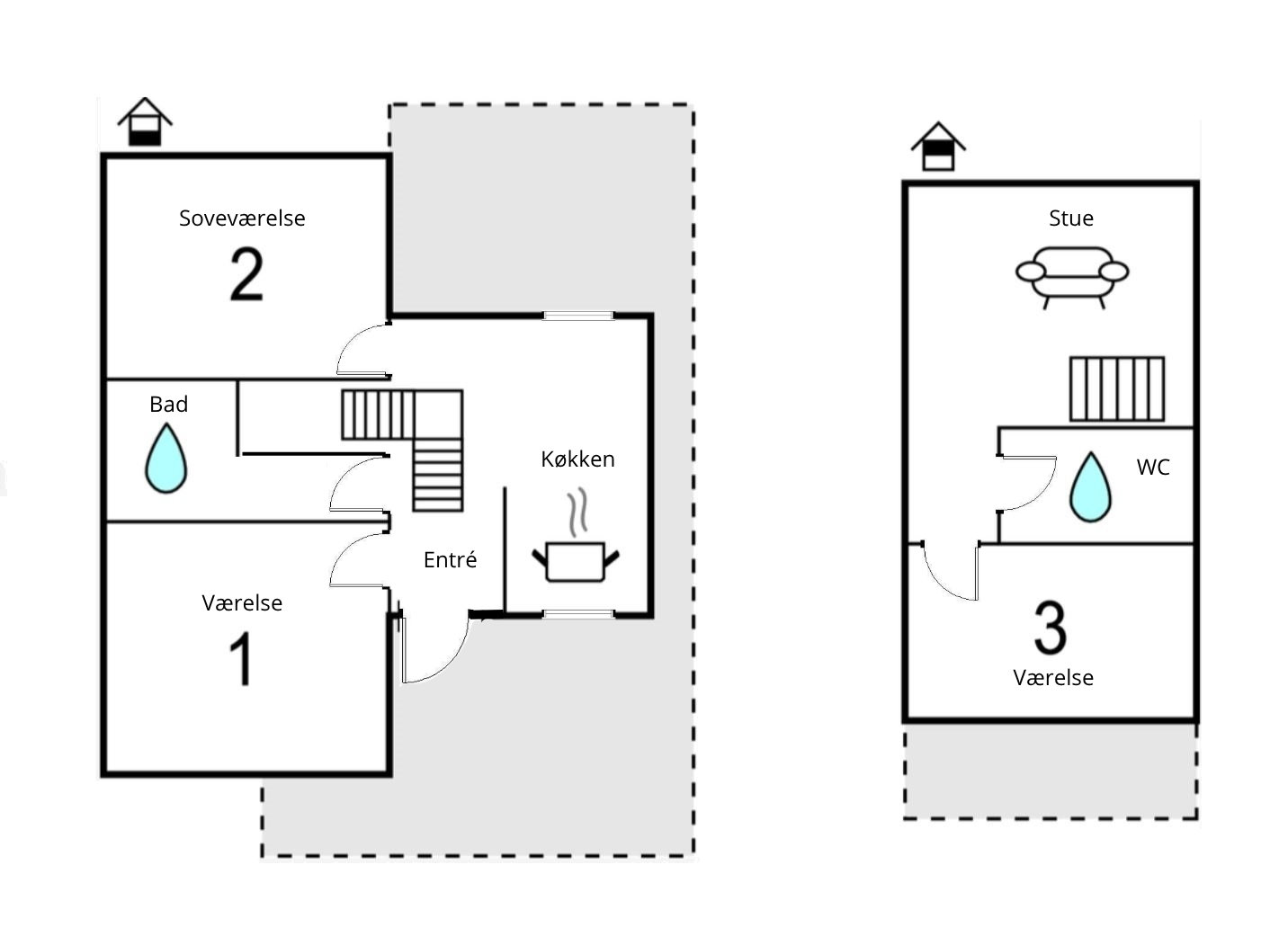 Plantegninger billede af Havstien 388, Søndervig, 6950 Ringkøbing