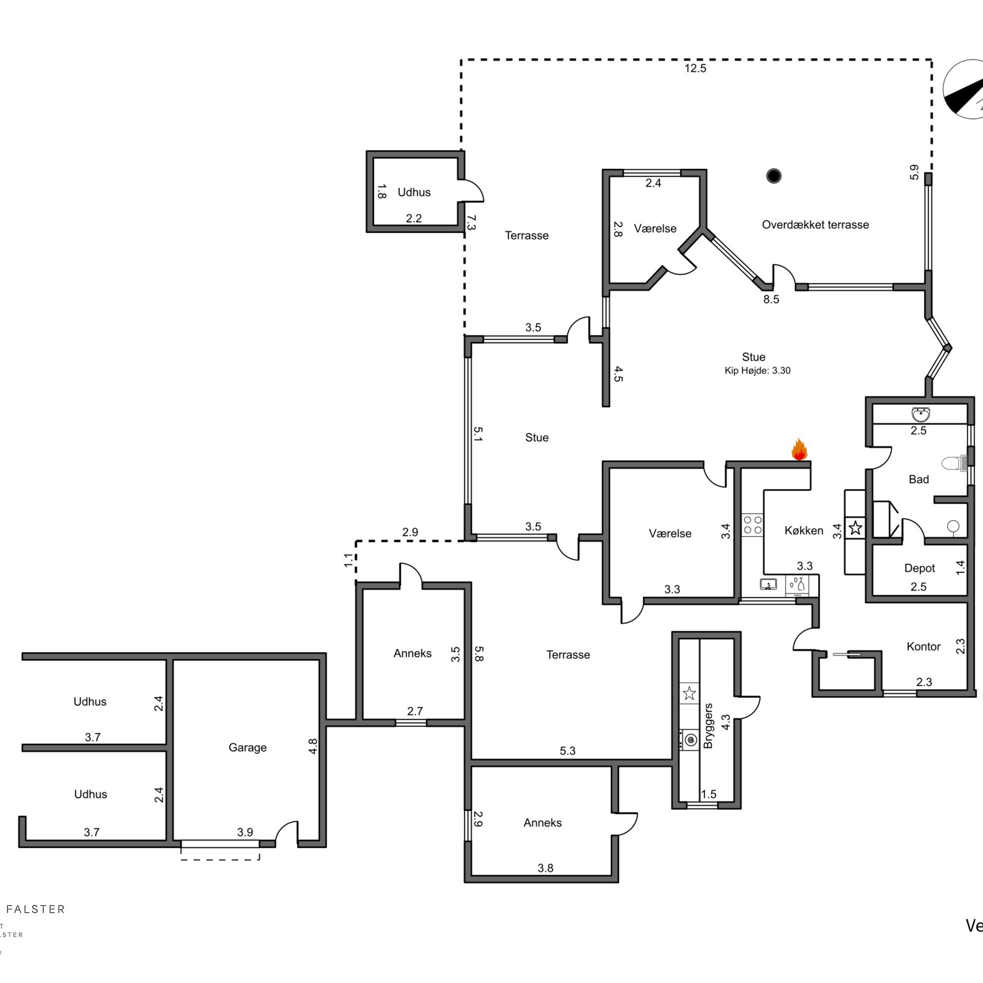 Plantegninger billede af Mælkebøttevej 27, 4873 Væggerløse