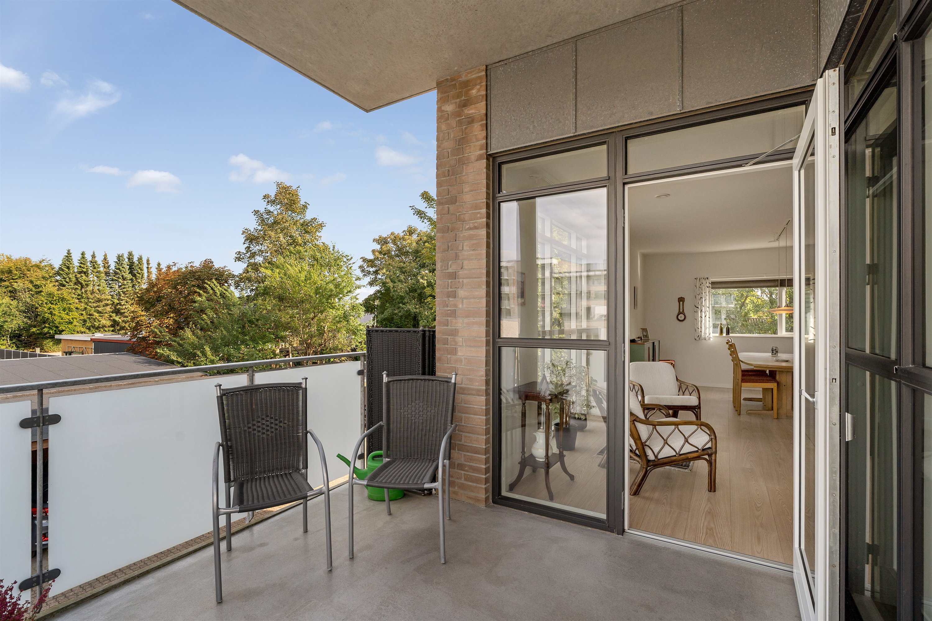 Fremhævet altan billede i fuldskærmstilstand. Billede af Hovedgaden 44C, 1. th., 7190 Billund