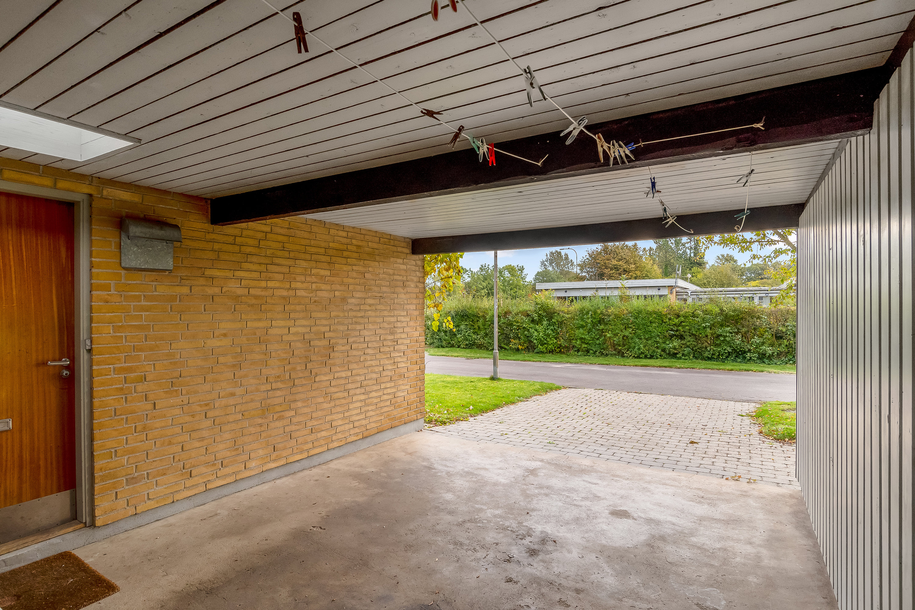 Fremhævet carport billede i fuldskærmstilstand. Billede af Skoleparken 28, 7500 Holstebro