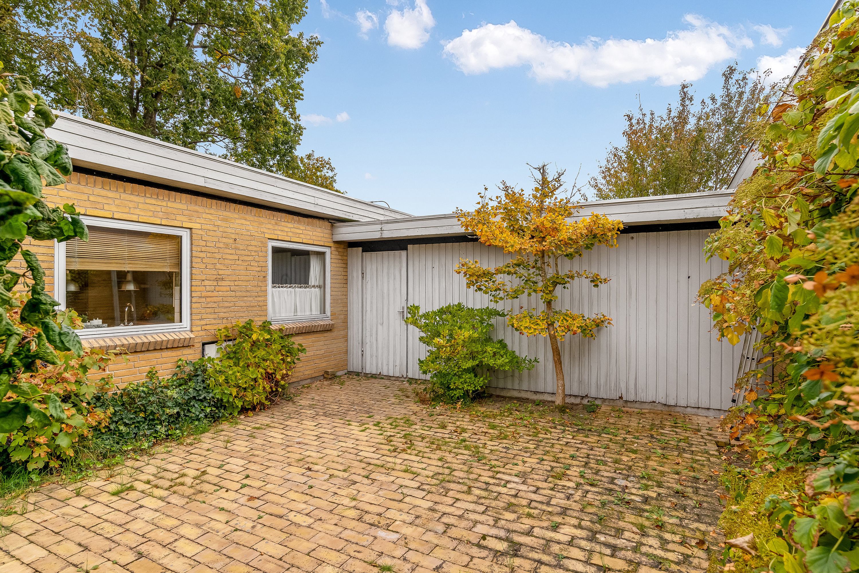 Fremhævet terrasse billede i fuldskærmstilstand. Billede af Skoleparken 28, 7500 Holstebro