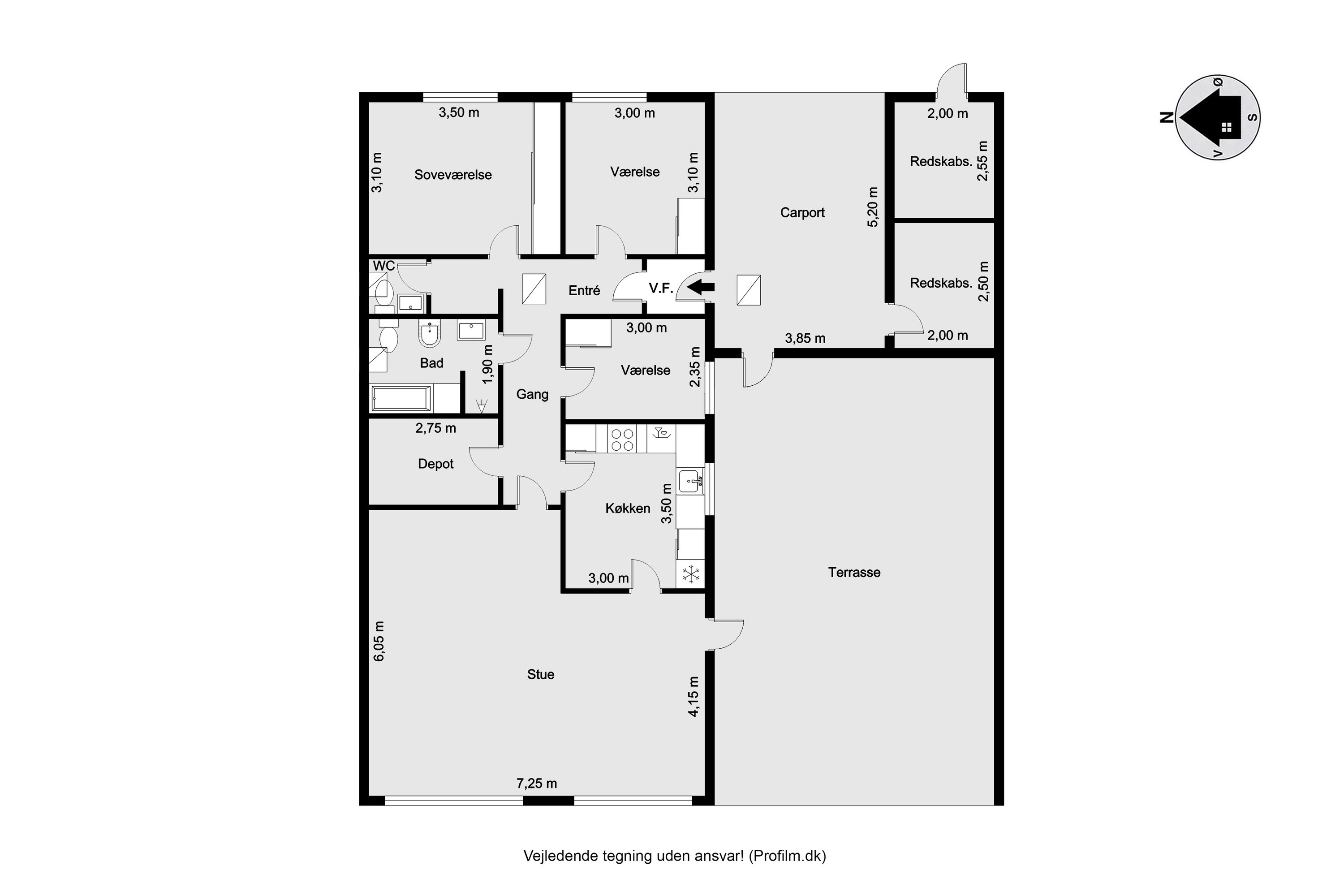 Plantegninger billede af Skoleparken 28, 7500 Holstebro