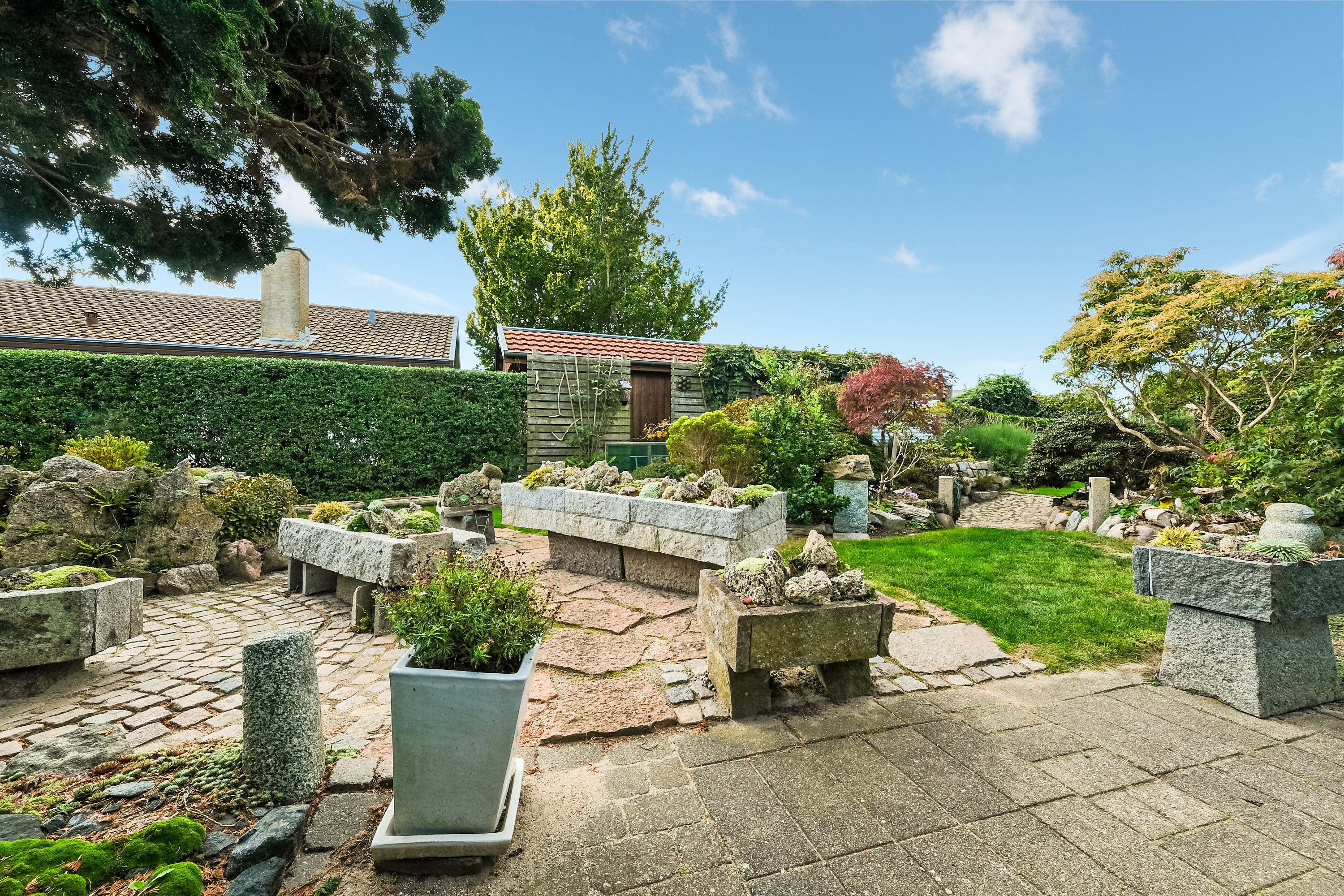 Fremhævet have billede i fuldskærmstilstand. Billede af Rosenlunden 15, Aunslev, 5800 Nyborg