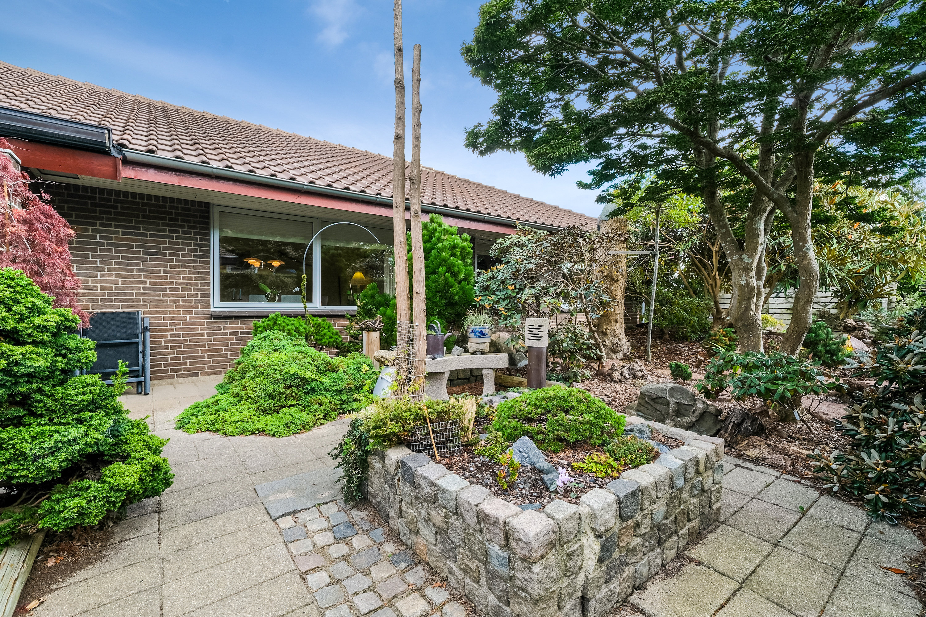 Fremhævet terrasse billede i fuldskærmstilstand. Billede af Rosenlunden 15, Aunslev, 5800 Nyborg