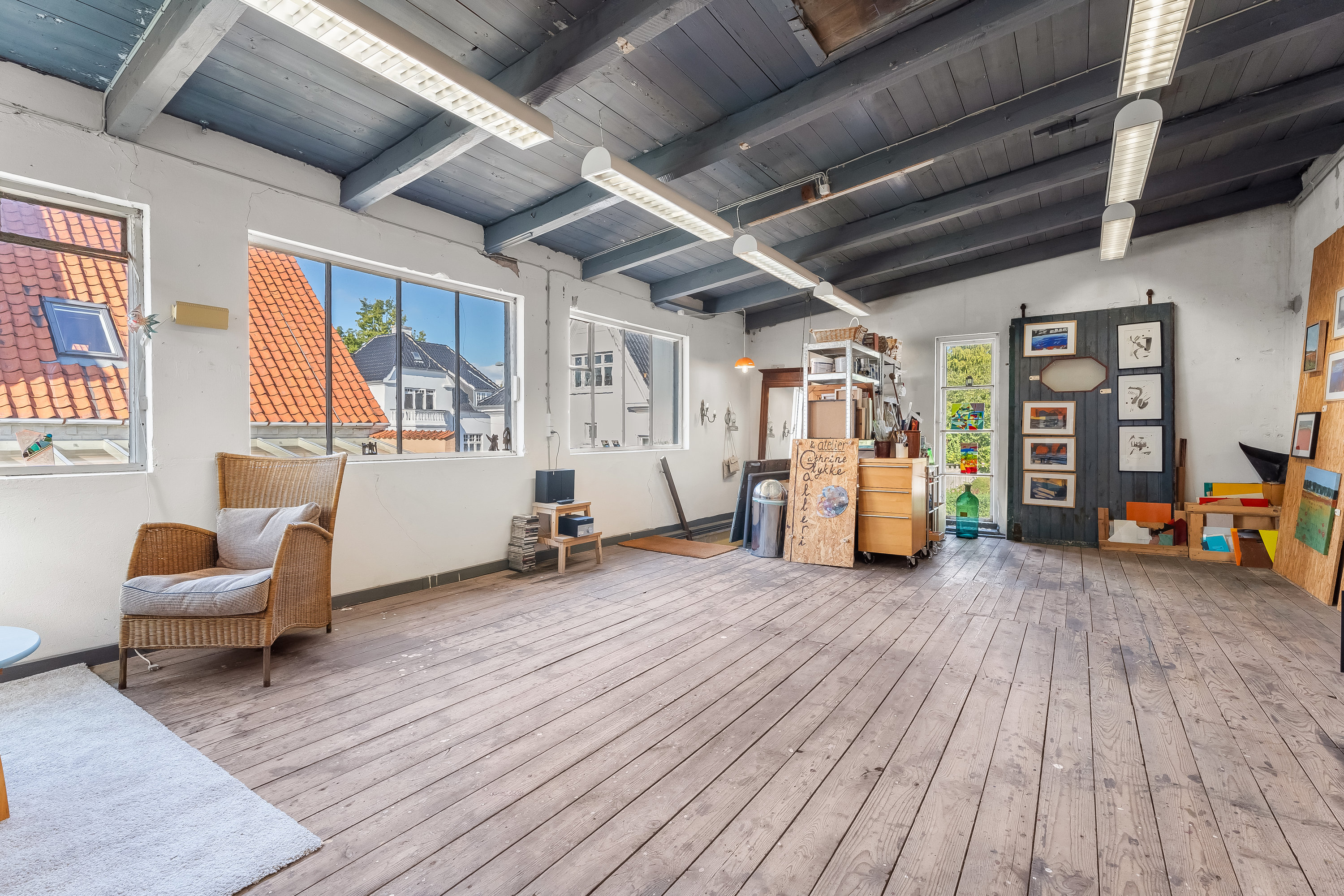 Fremhævet atelier billede i fuldskærmstilstand. Billede af Holchsgade 2, 4800 Nykøbing F