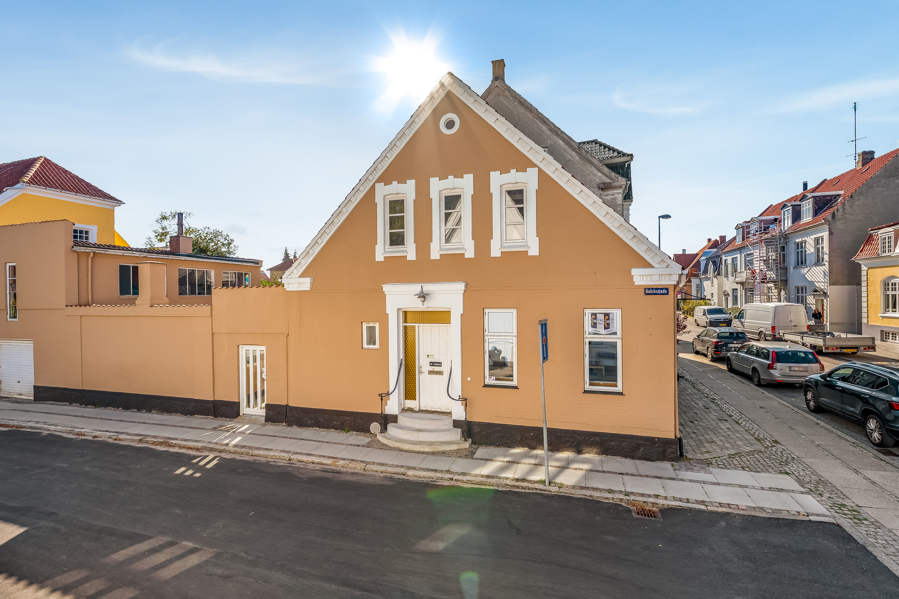 Rækkehus: Mastefoto på Holchsgade 2, 4800 Nykøbing F