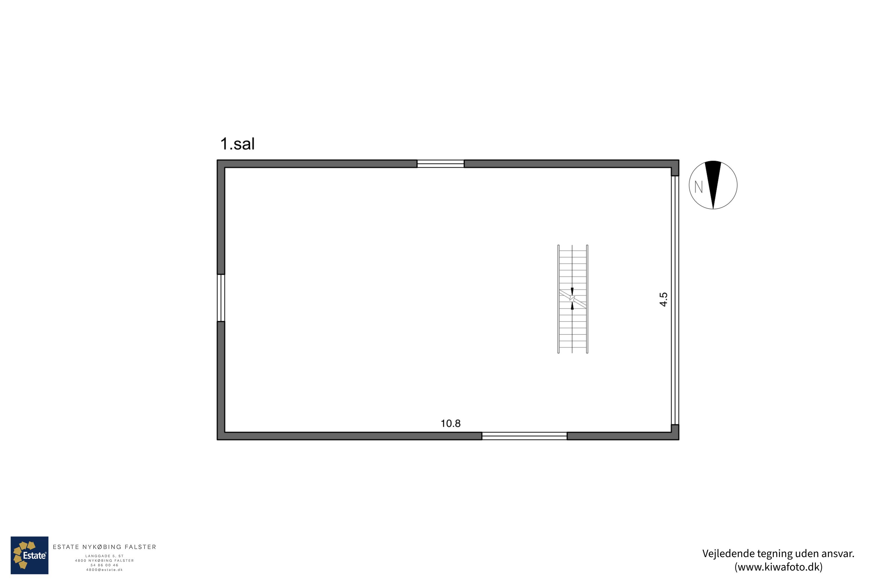 Fremhævet andet billede i fuldskærmstilstand. Billede af Dæmningsvej 9, Nørre Vedby, 4840 Nørre Alslev