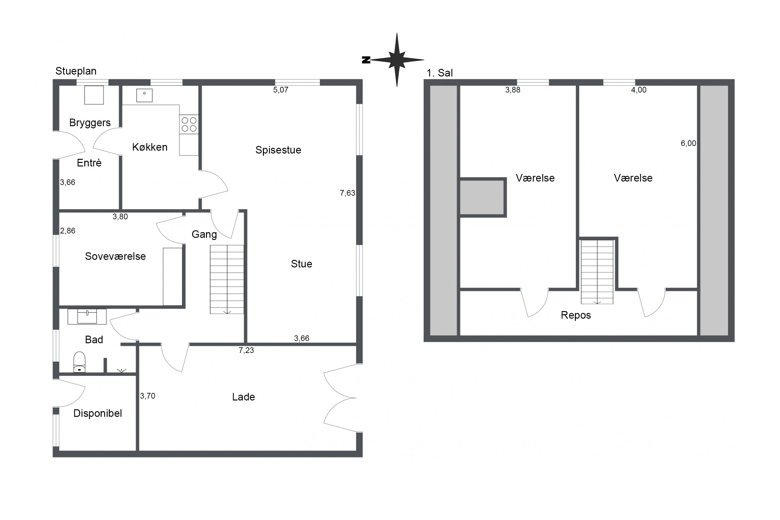 Plantegninger billede af Tangetvej 290, Ugilt, 9830 Tårs
