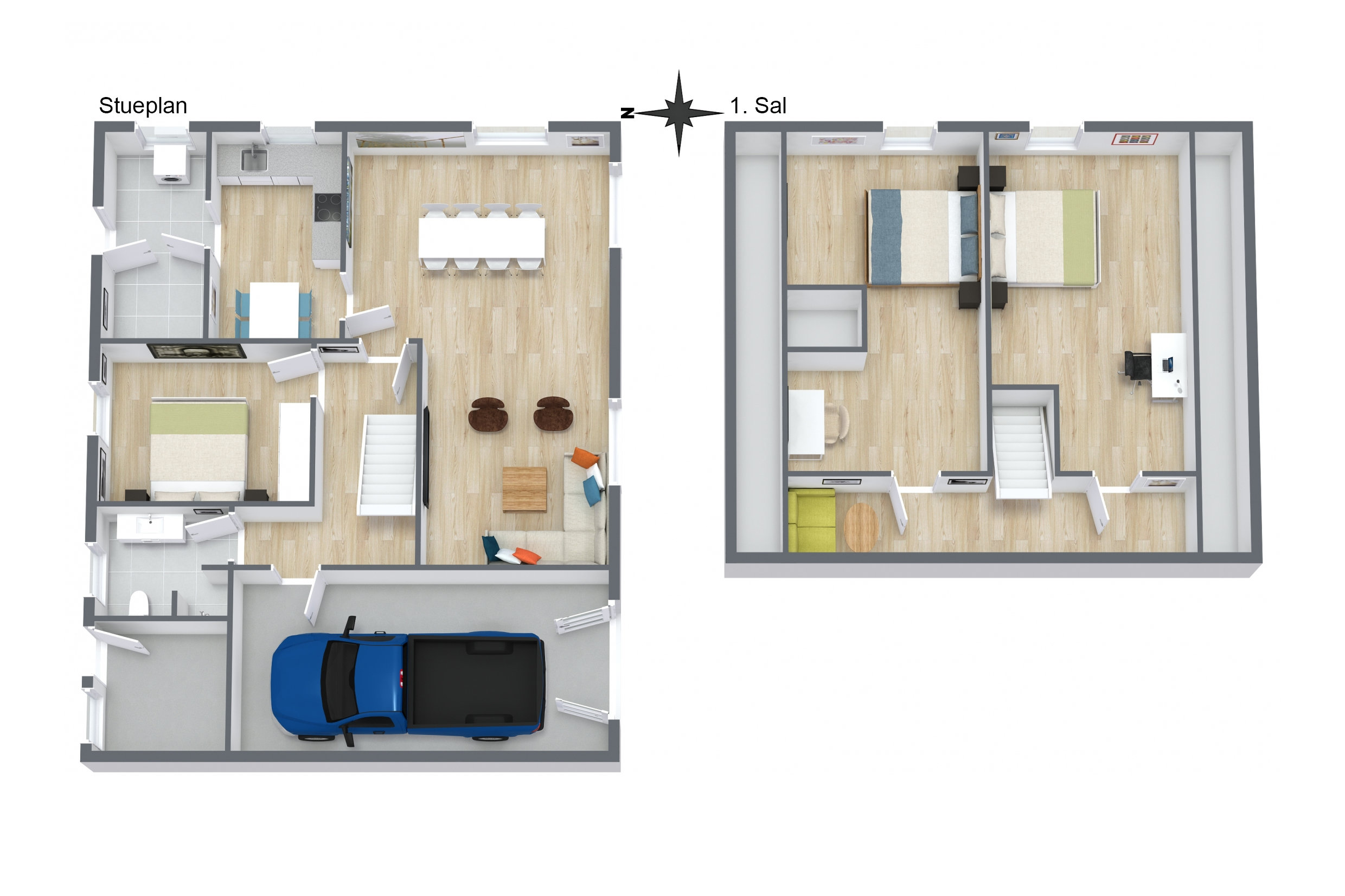 Plantegninger billede af Tangetvej 290, Ugilt, 9830 Tårs