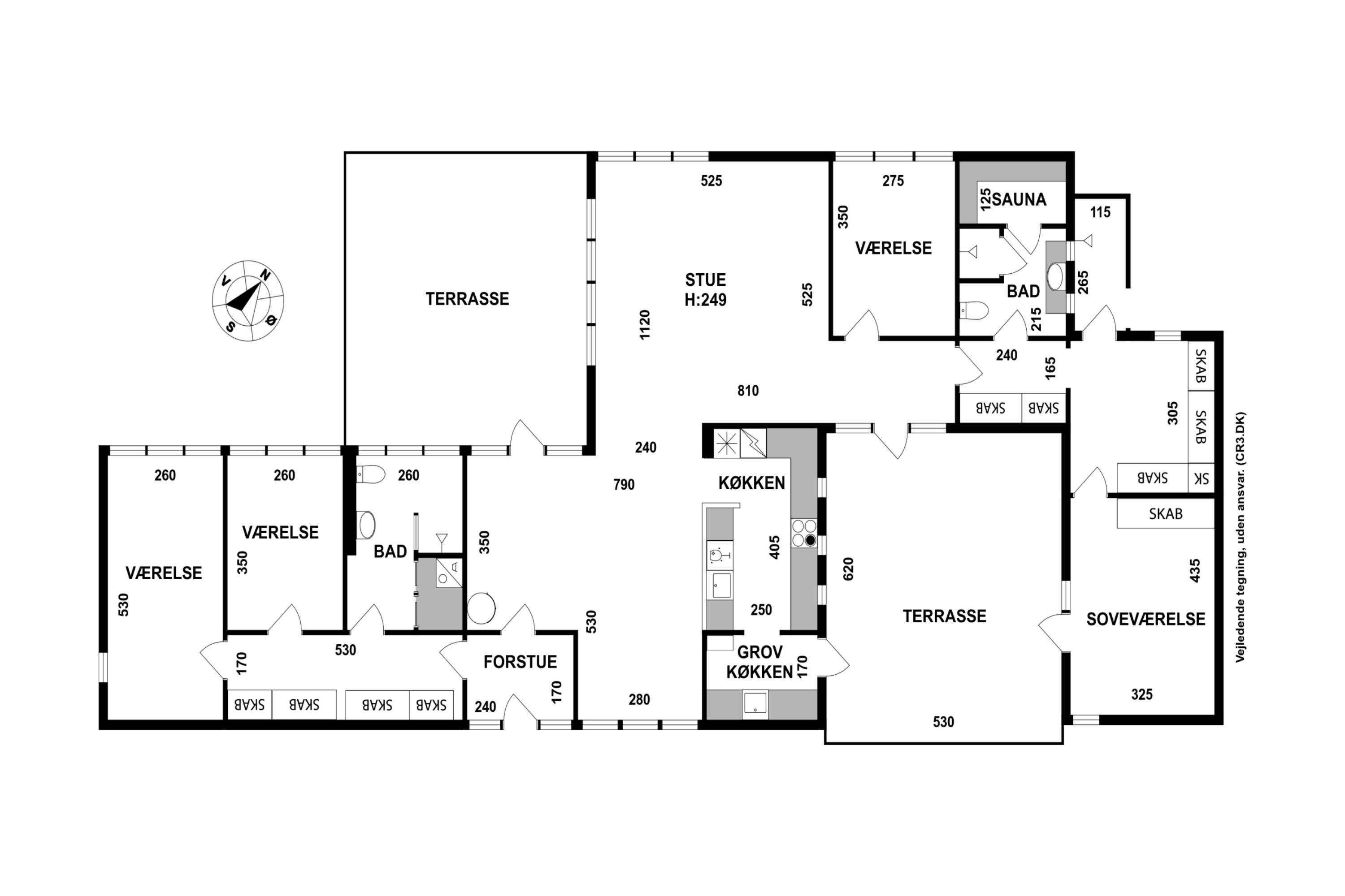 Plantegninger billede af Smedievej 26, 3400 Hillerød