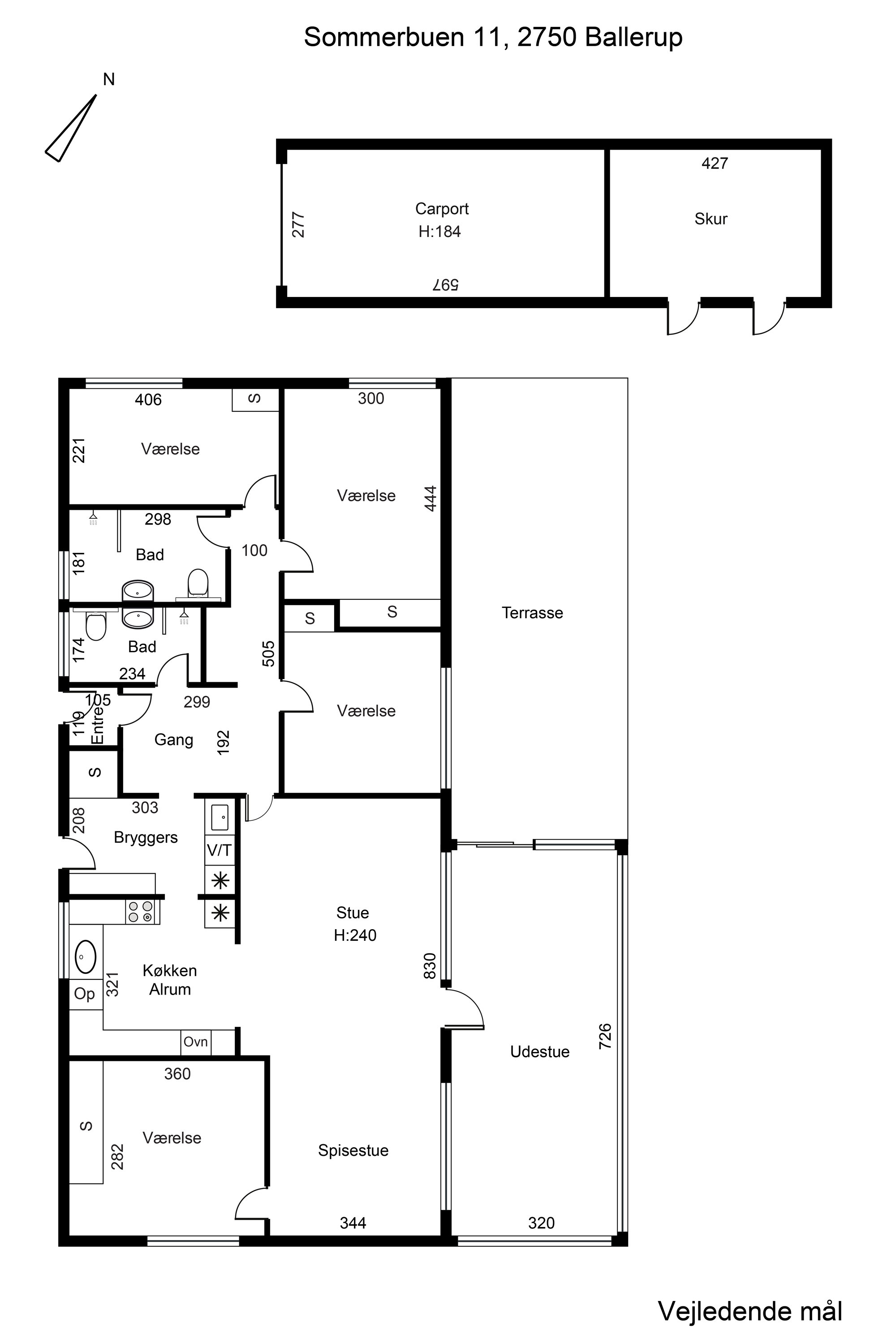 Plantegninger billede af Sommerbuen 11, 2750 Ballerup