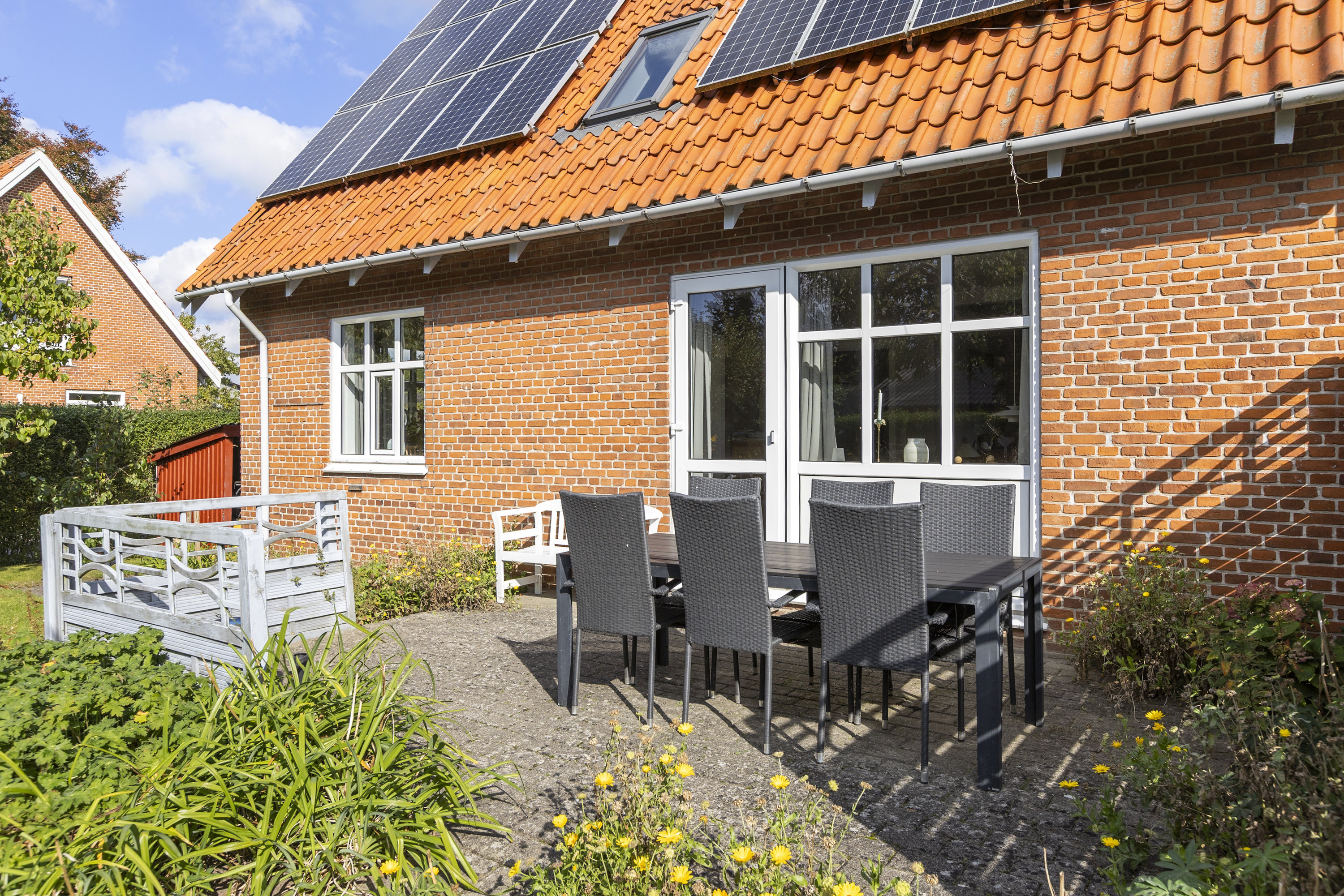 Fremhævet terrasse billede i fuldskærmstilstand. Billede af Terslevvej 71, Ørslev, 4100 Ringsted