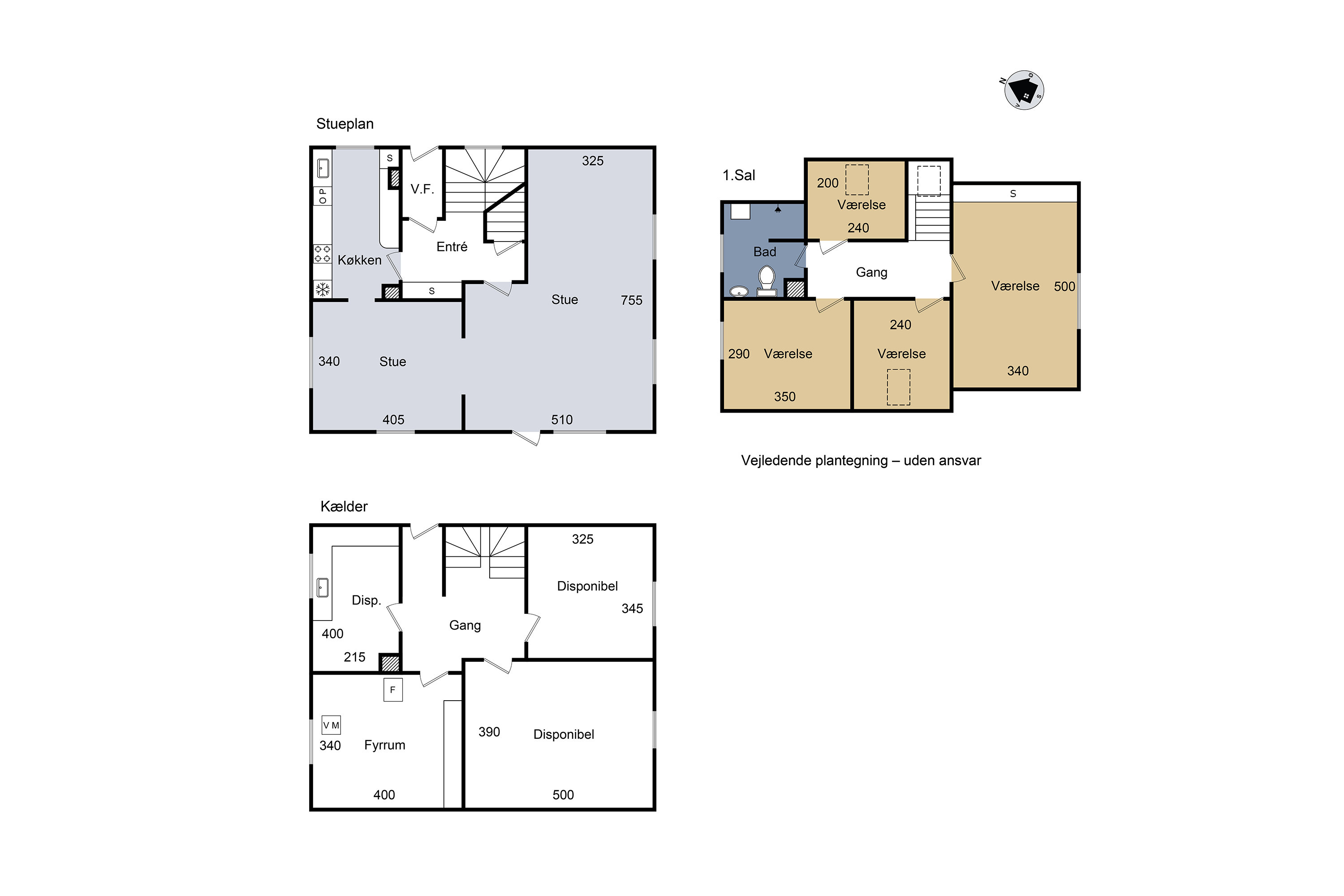 Plantegninger billede af Terslevvej 71, Ørslev, 4100 Ringsted