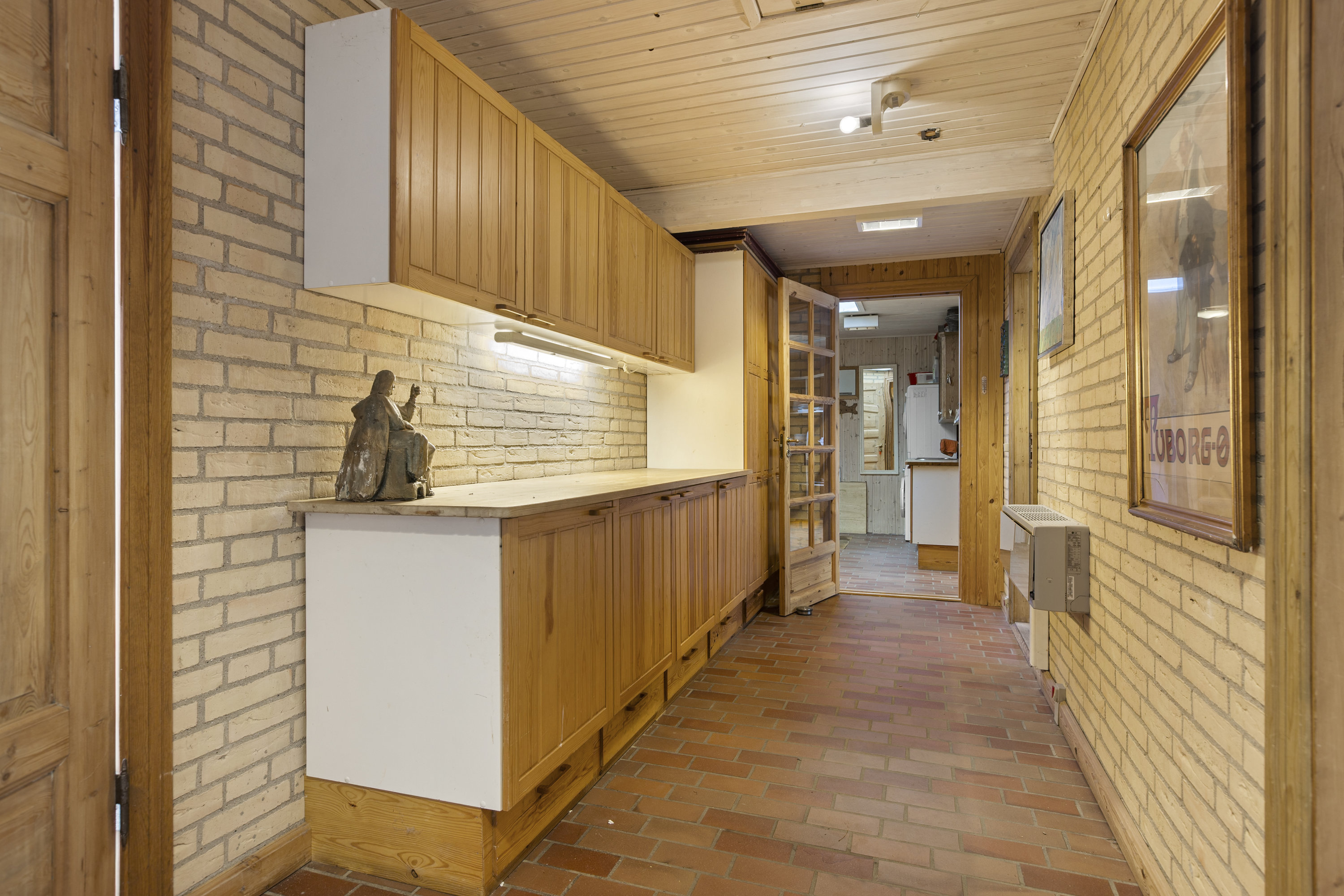 Fremhævet gang billede i fuldskærmstilstand. Billede af Bøgevej 10, 4490 Jerslev Sjælland