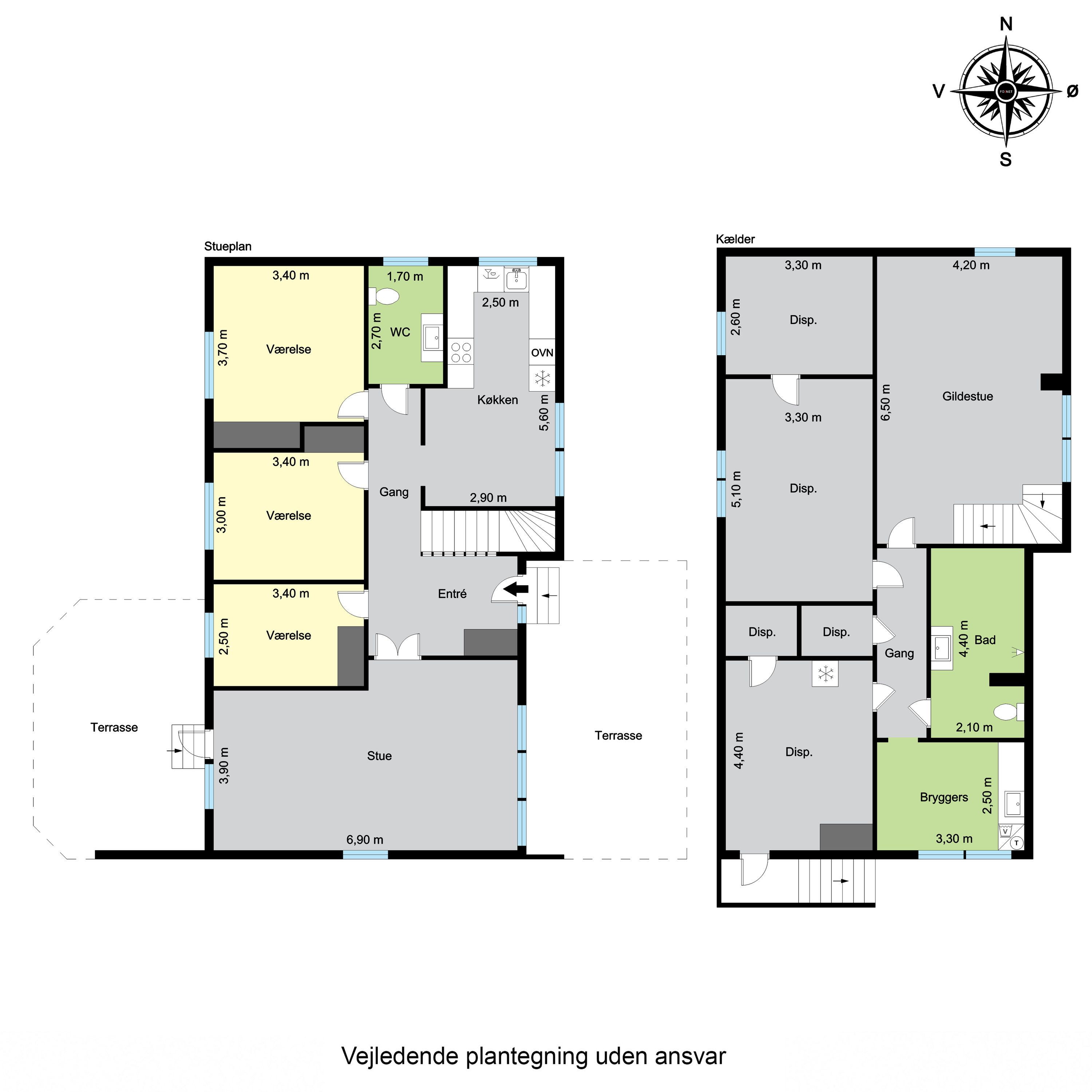 Plantegninger billede af Tjørnevej 2, Hundstrup, 5762 Vester Skerninge
