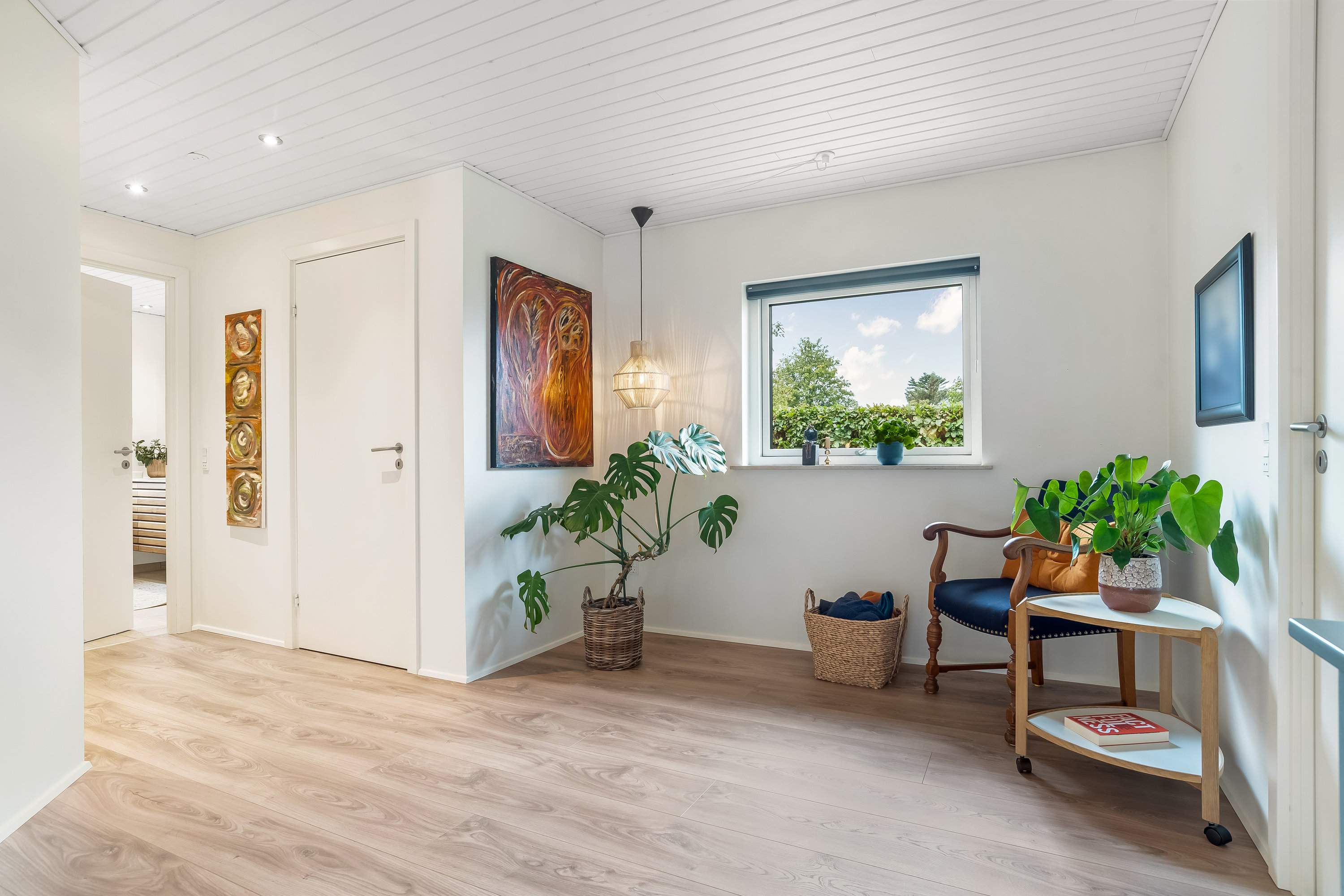 Fremhævet køkken alrum billede i fuldskærmstilstand. Billede af Lyngkrogen 26, Mejdal, 7500 Holstebro