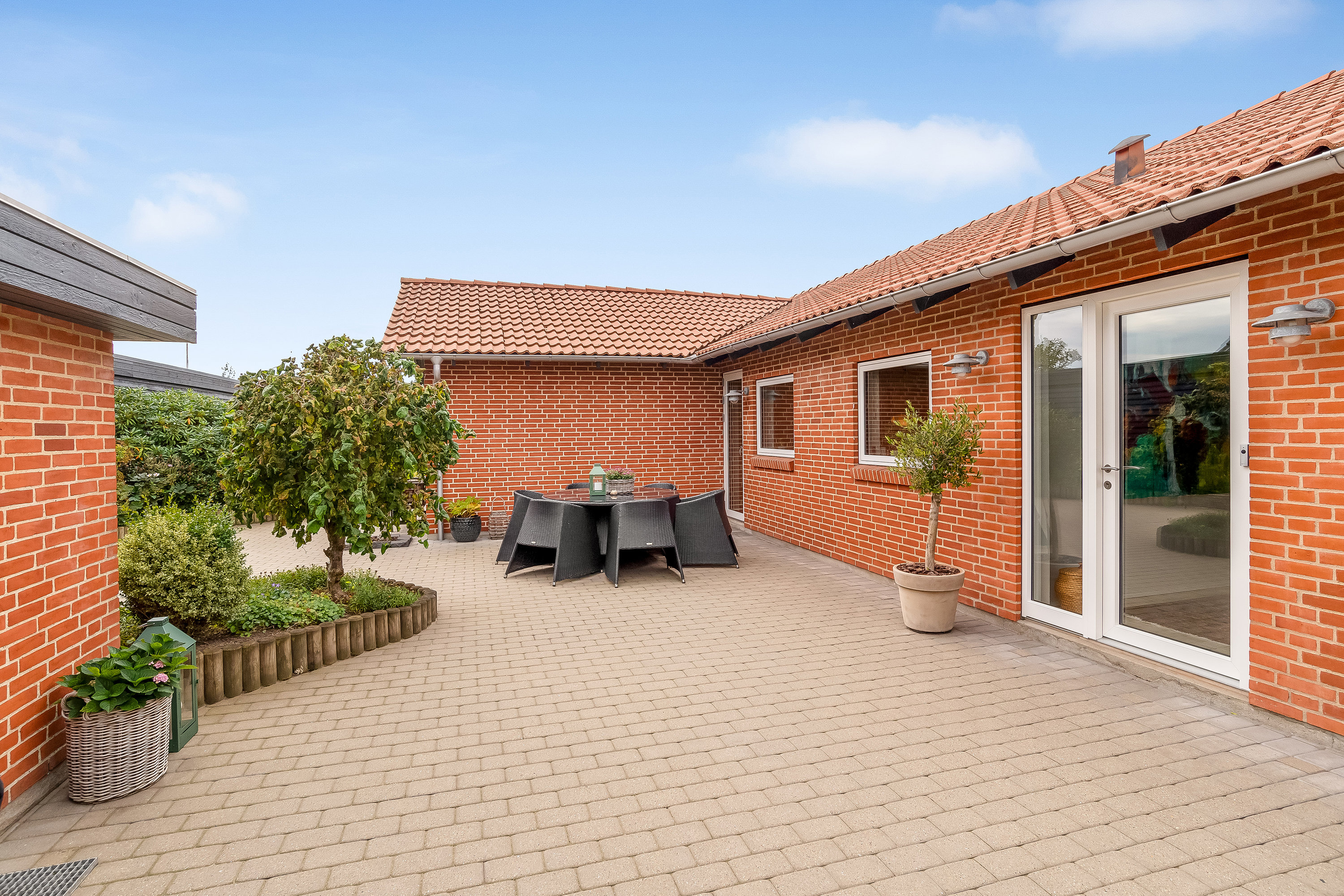 Villa: Gårdhave på Lyngkrogen 26, Mejdal, 7500 Holstebro