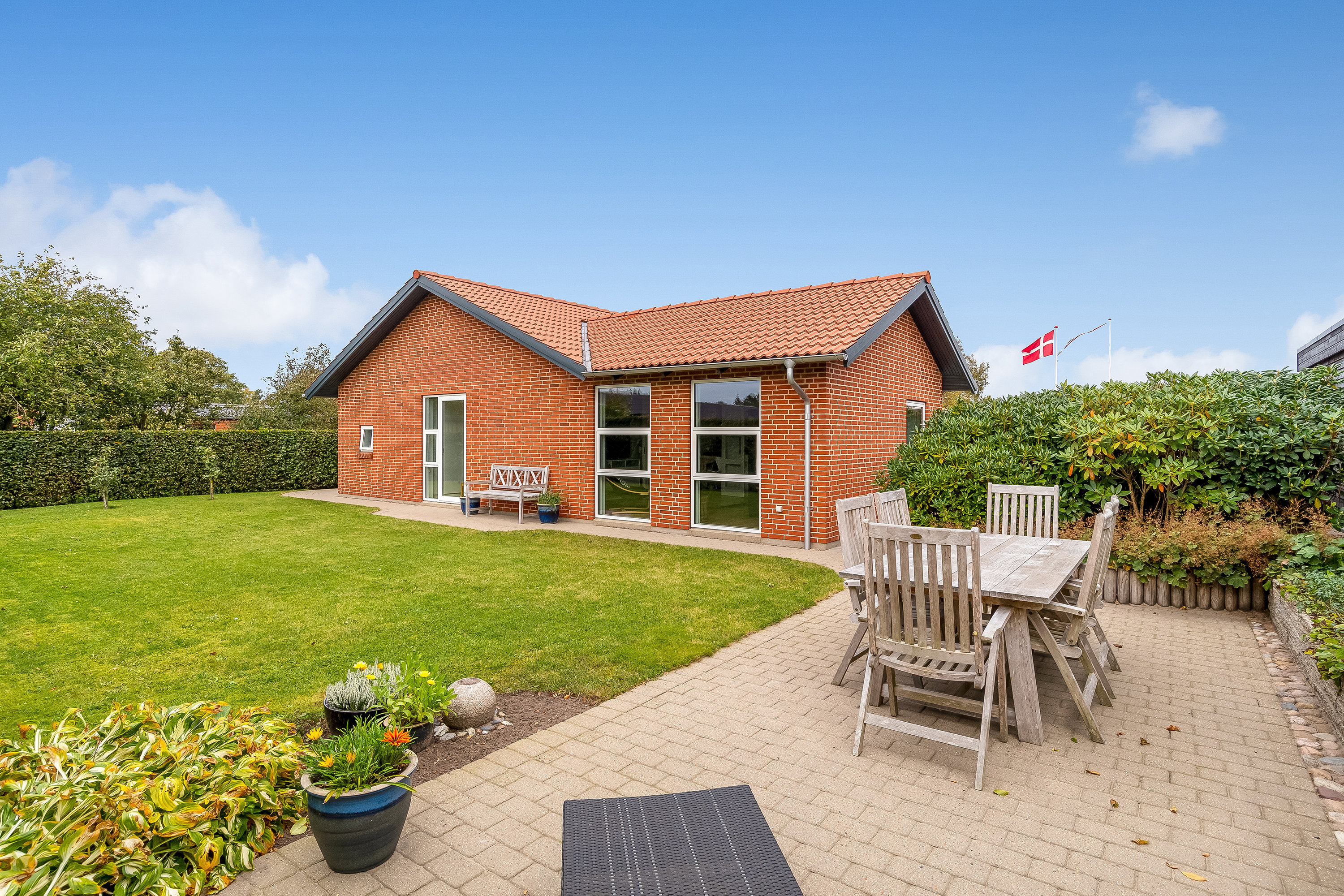 Fremhævet have billede i fuldskærmstilstand. Billede af Lyngkrogen 26, Mejdal, 7500 Holstebro