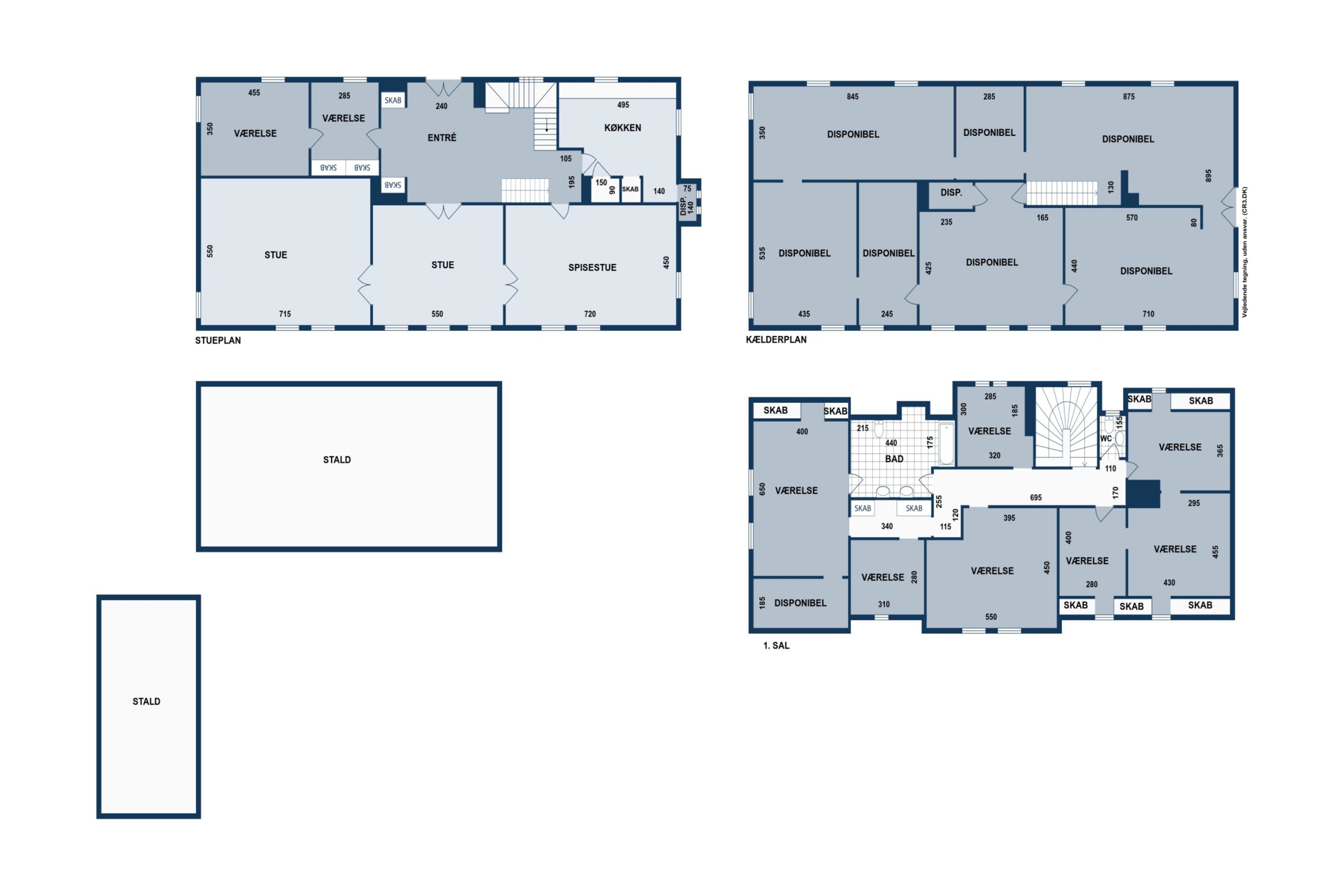 Plantegninger billede af Hørsholmvej 1A, Langstrup, 3050 Humlebæk