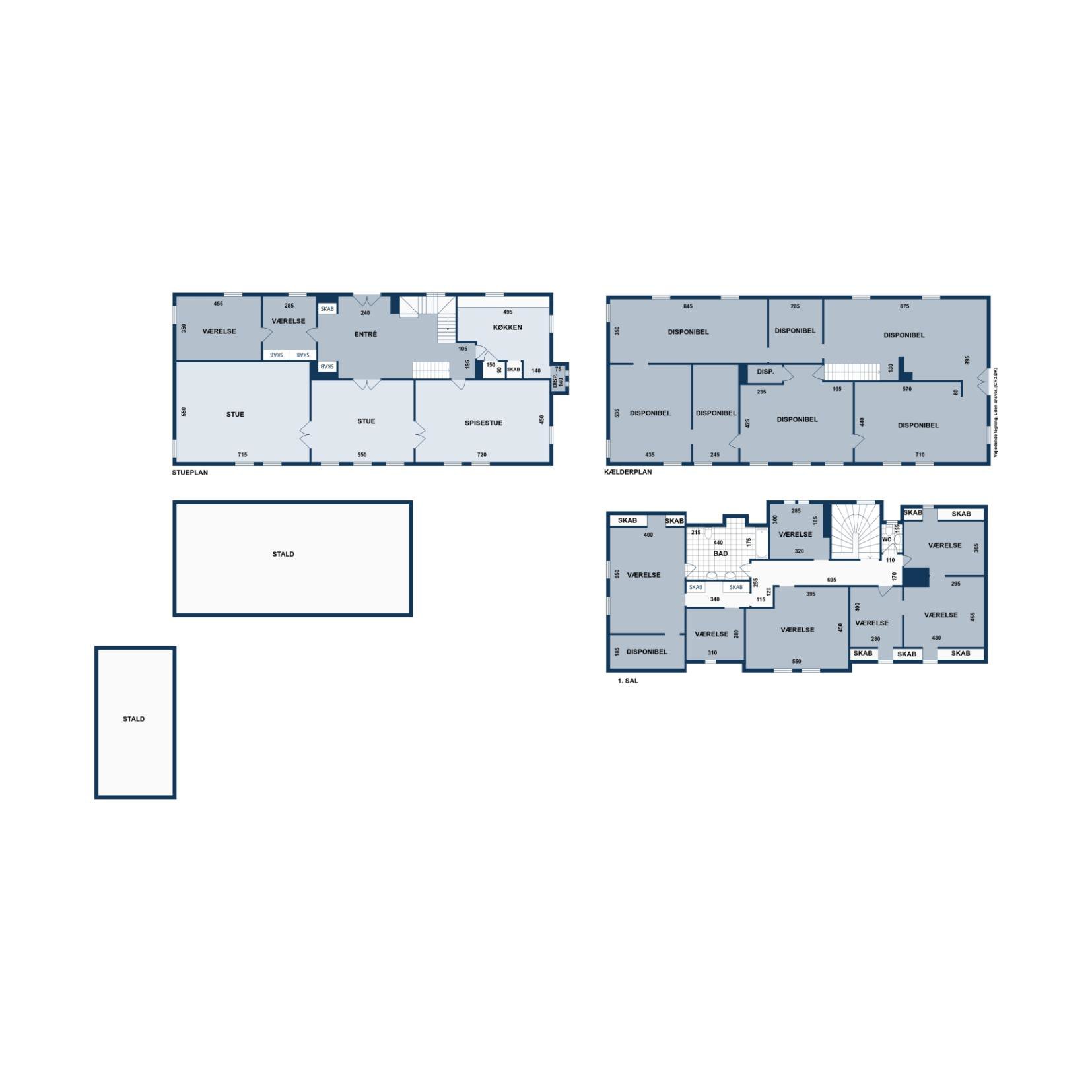 Plantegninger billede af Hørsholmvej 1A, Langstrup, 3050 Humlebæk