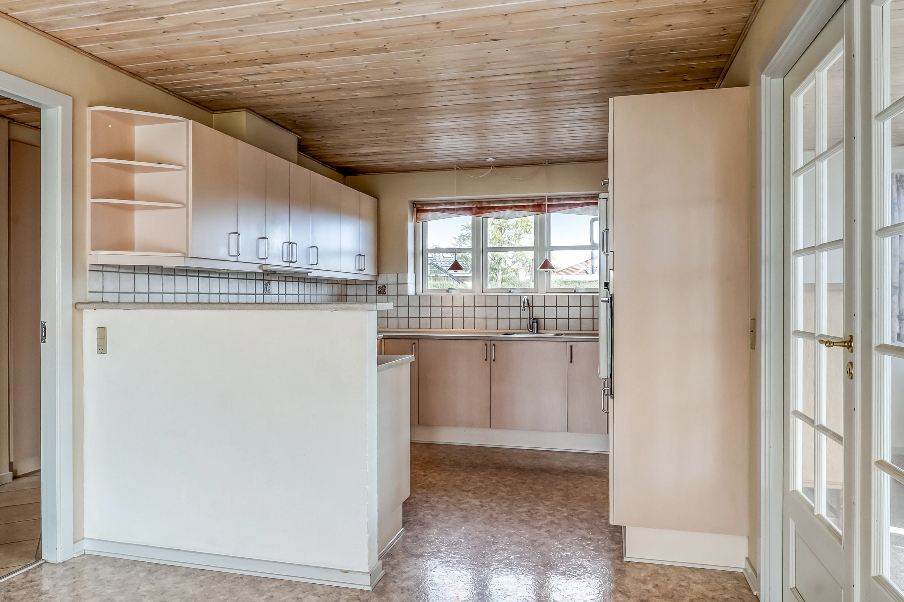 Fremhævet køkken billede i fuldskærmstilstand. Billede af Teglbakken 27, 5771 Stenstrup