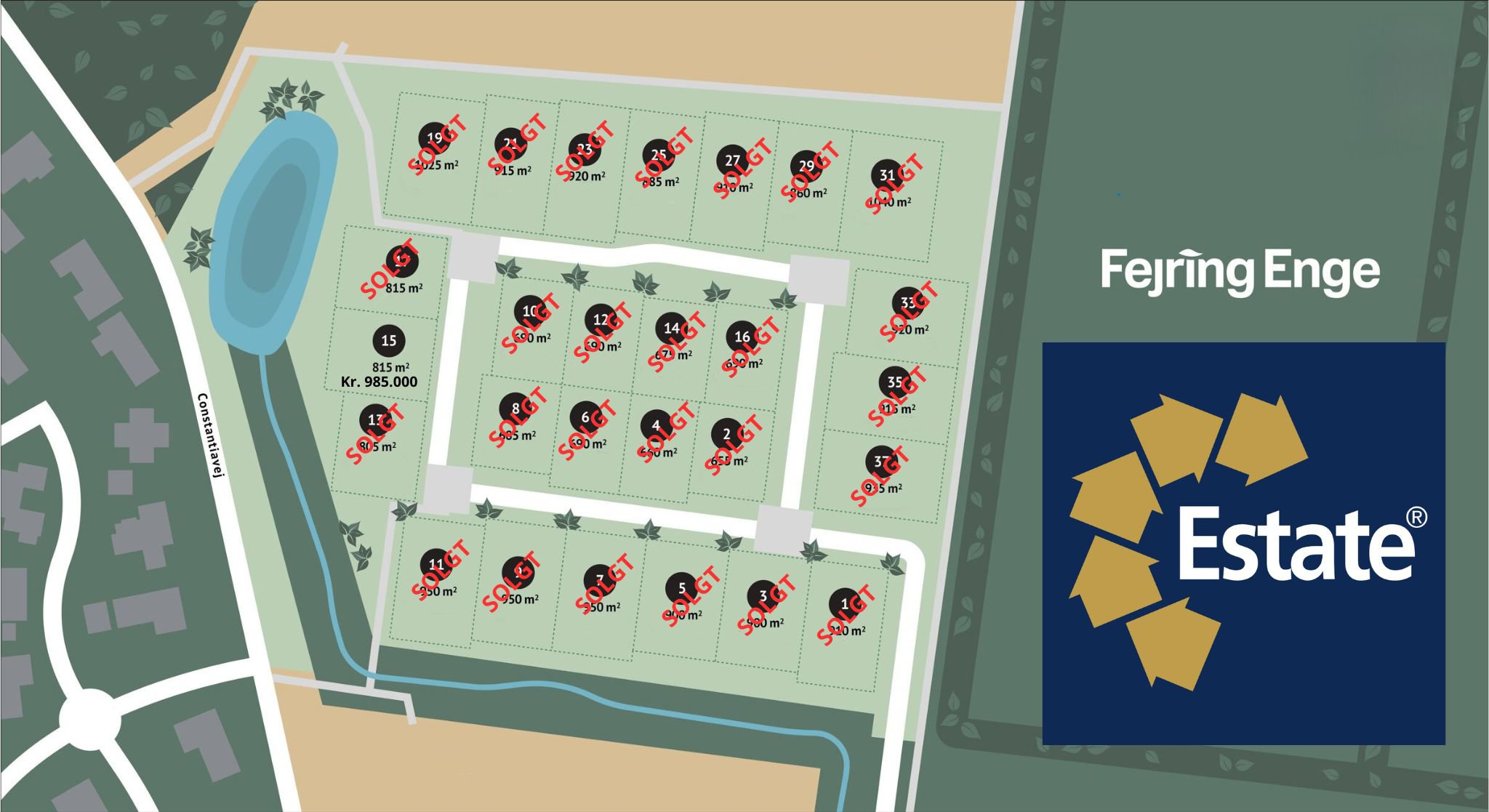 Fremhævet  billede i fuldskærmstilstand. Billede af Fejring Enge 15, 8722 Hedensted