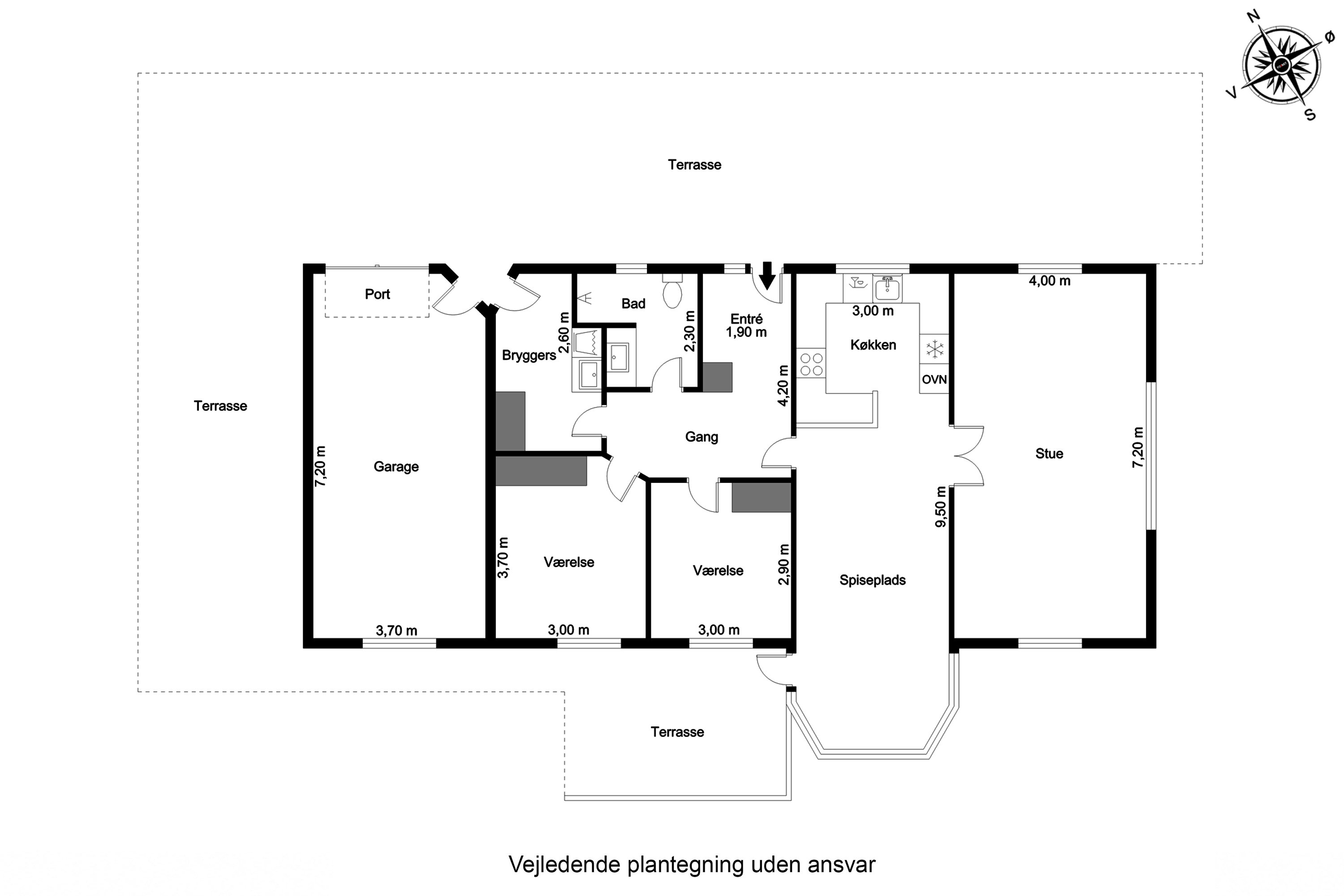 Plantegninger billede af Teglbakken 27, 5771 Stenstrup