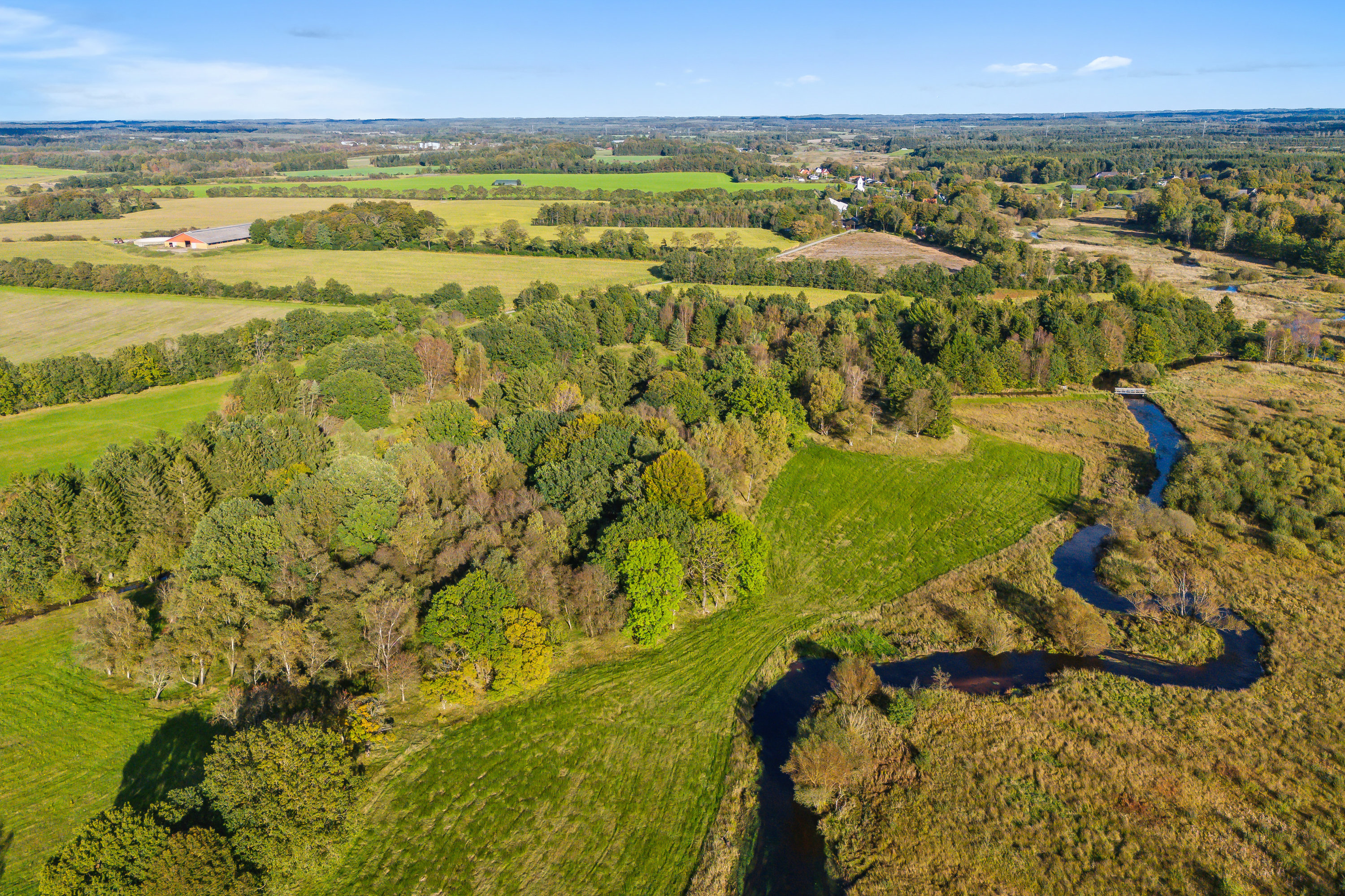 Fremhævet  billede i fuldskærmstilstand. Billede af Blæsbjergvej 21, Langelund, 7323 Give