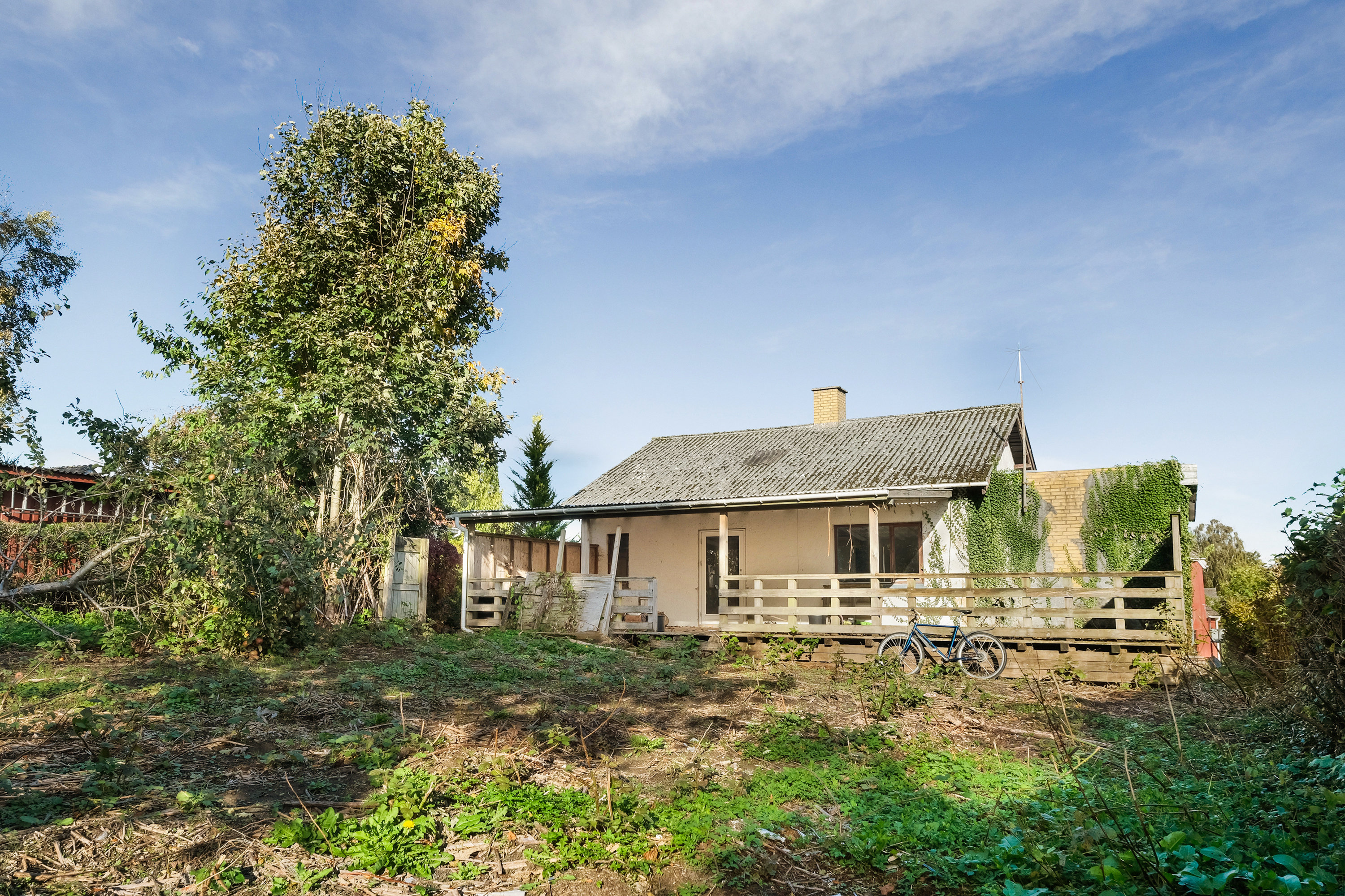 Fremhævet facade billede i fuldskærmstilstand. Billede af Teglværksvej 26, 5620 Glamsbjerg