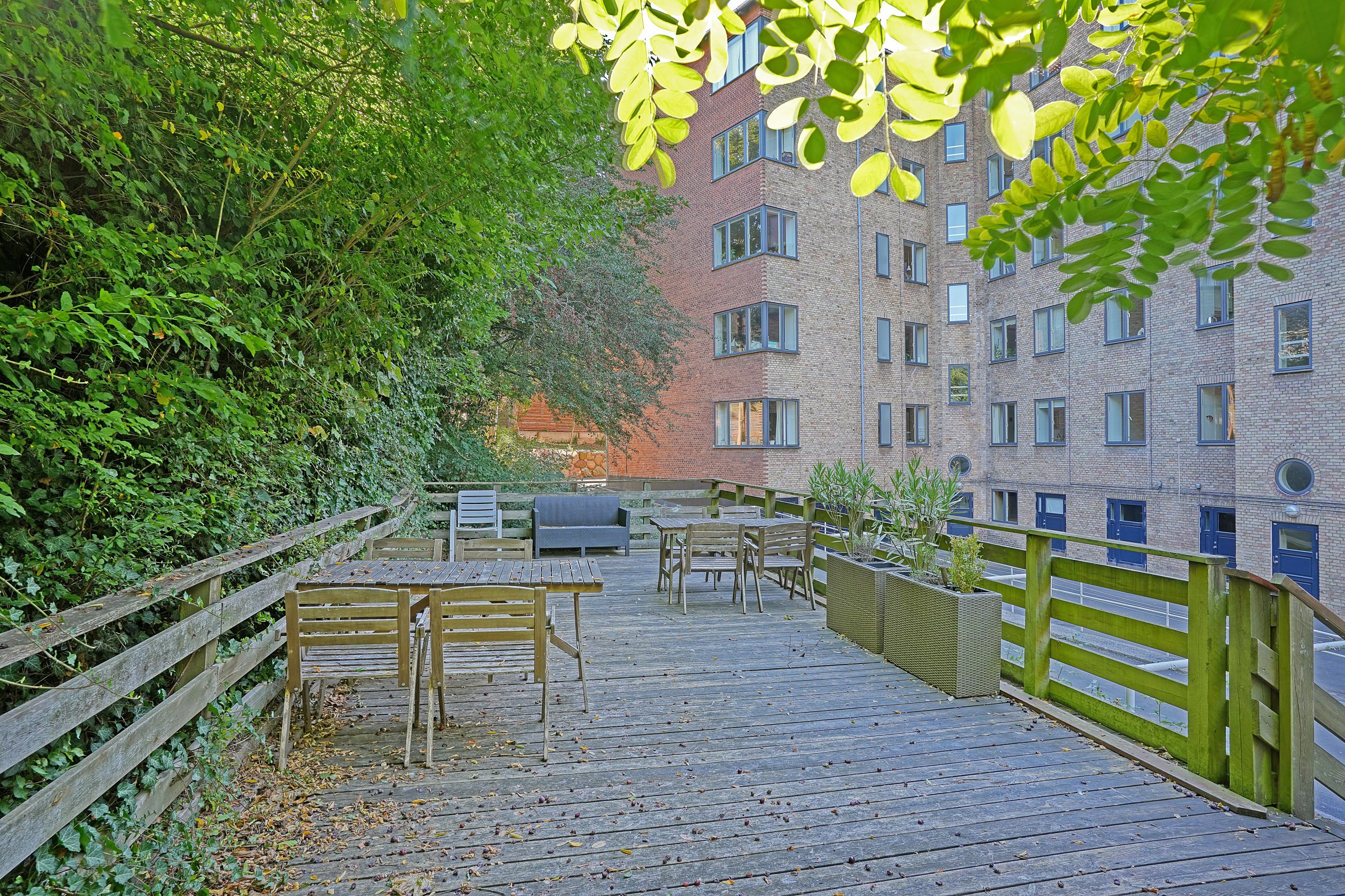 Fremhævet gårdmiljø billede i fuldskærmstilstand. Billede af Vestbanevej 9, st.. tv., 2500 Valby