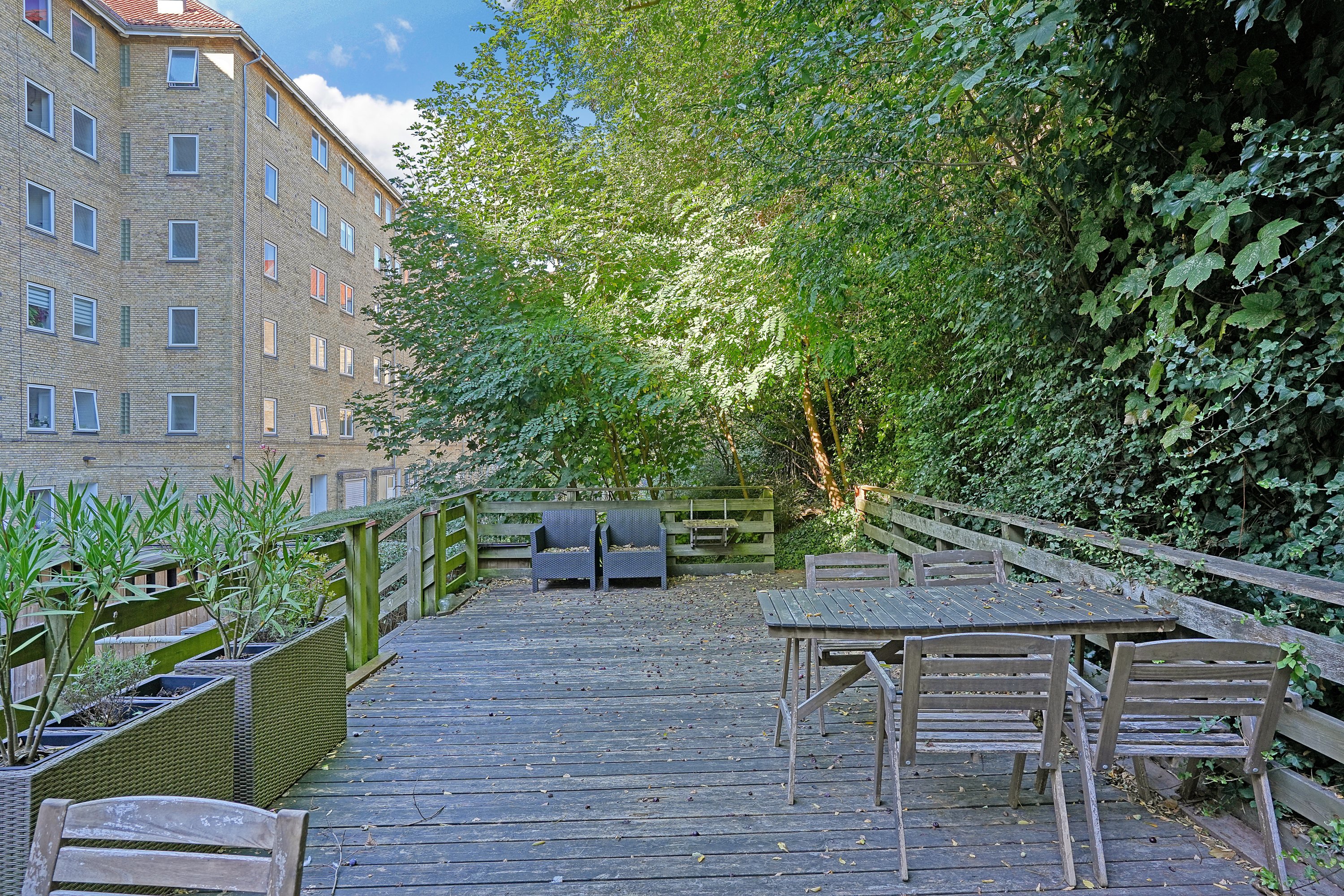 Fremhævet gårdmiljø billede i fuldskærmstilstand. Billede af Vestbanevej 9, st.. tv., 2500 Valby