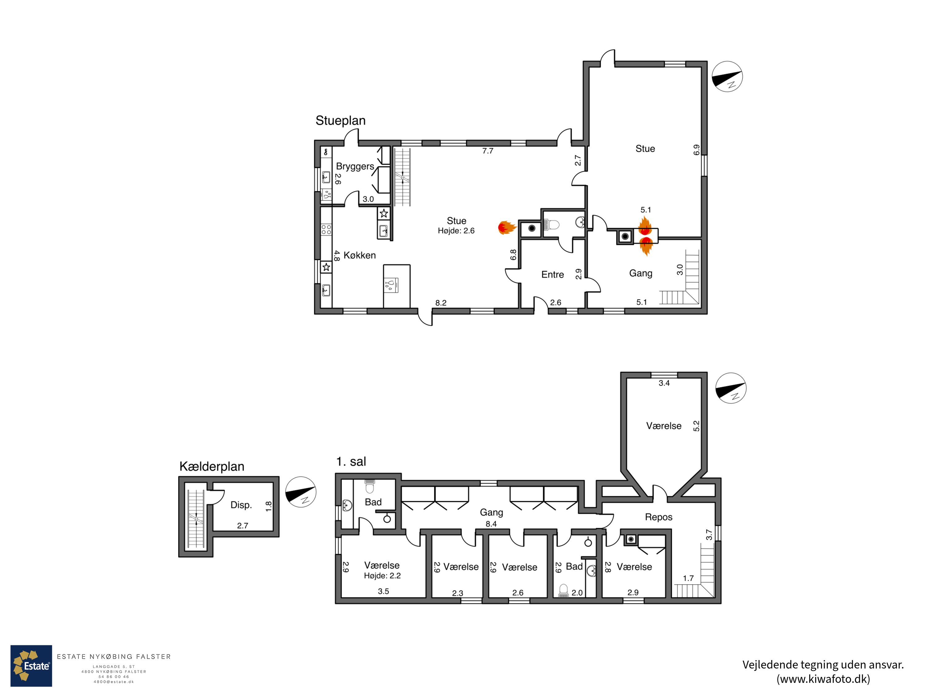 Plantegninger billede af Strandhuse 2, Bregninge, 4871 Horbelev