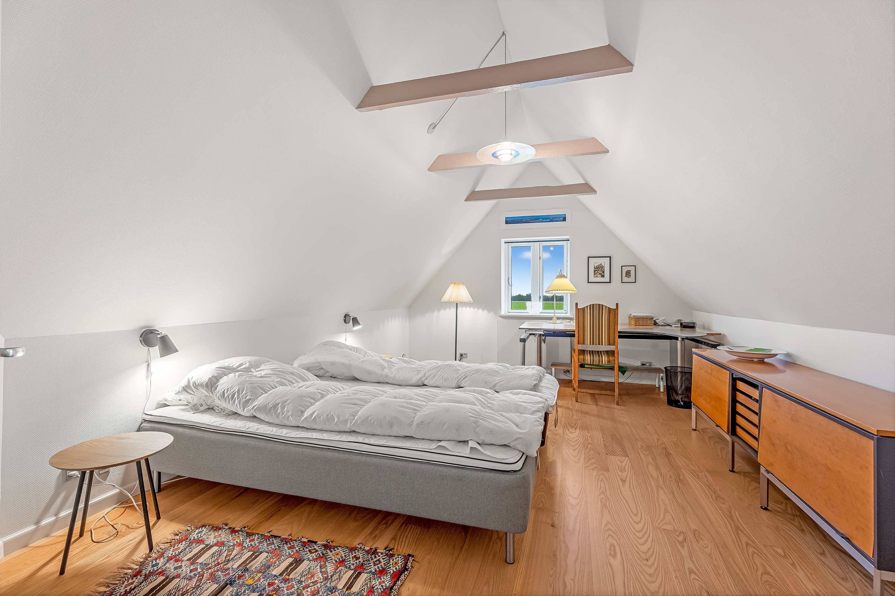 Fremhævet soveværelse billede i fuldskærmstilstand. Billede af Strandhuse 2, Bregninge, 4871 Horbelev