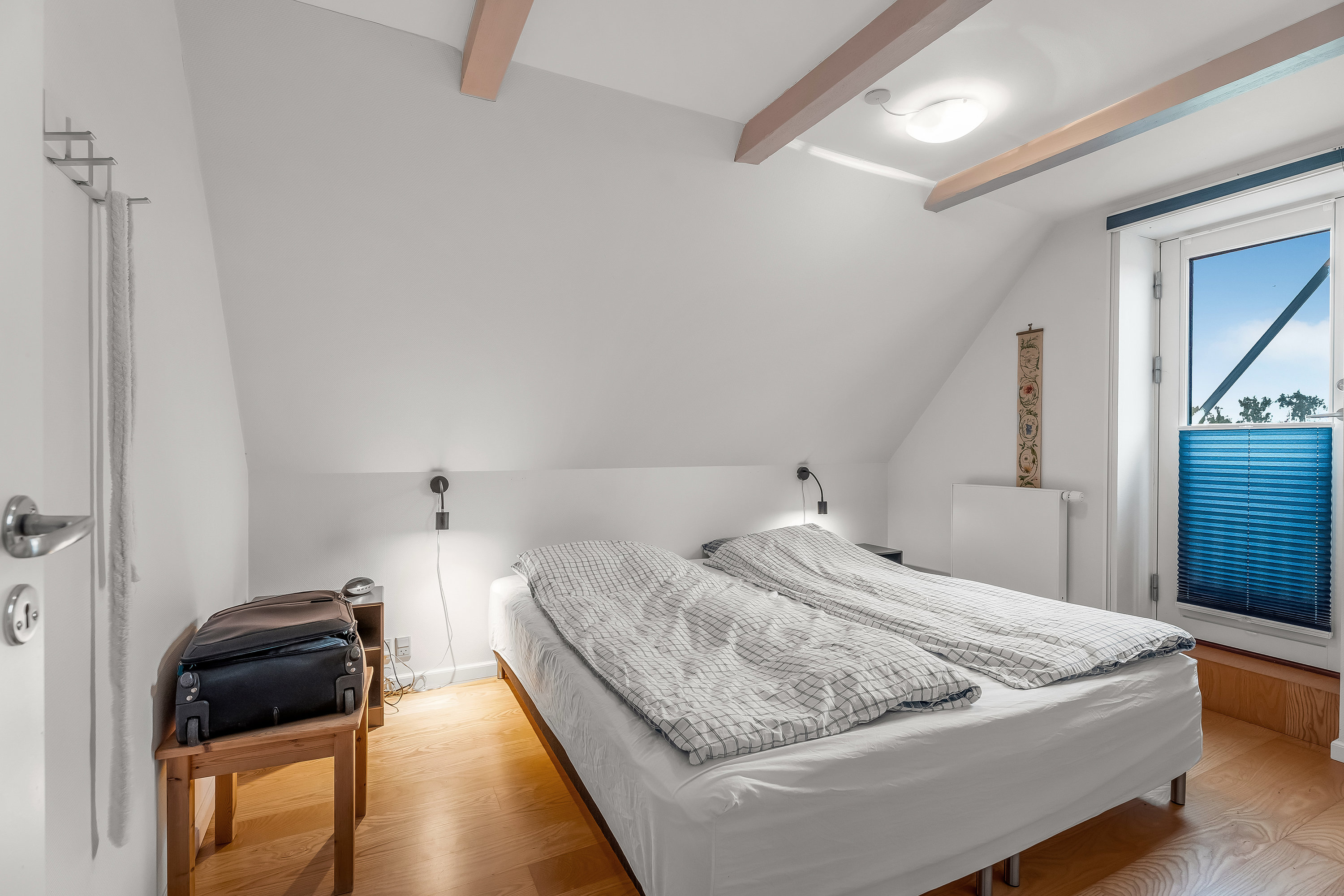 Fremhævet soveværelse billede i fuldskærmstilstand. Billede af Strandhuse 2, Bregninge, 4871 Horbelev