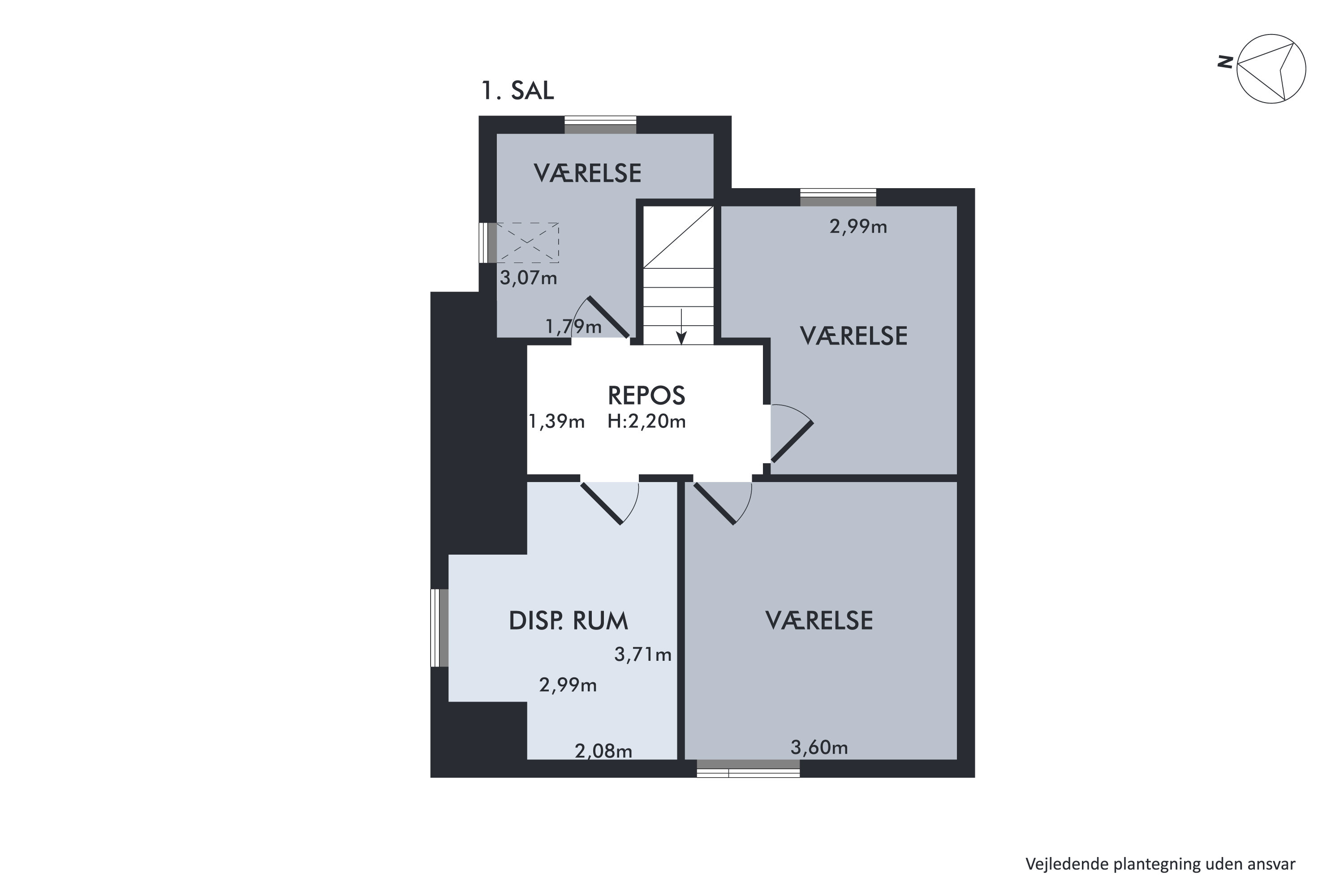 Plantegninger billede af Østerhåbsvej 3, Hatting, 8700 Horsens