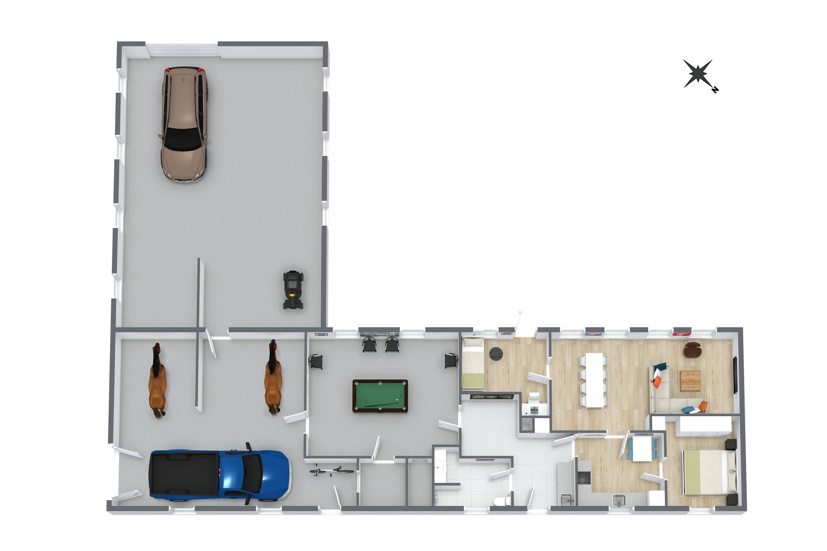 Plantegninger billede af Brogårdsvej 112, Sæsing, 9830 Tårs