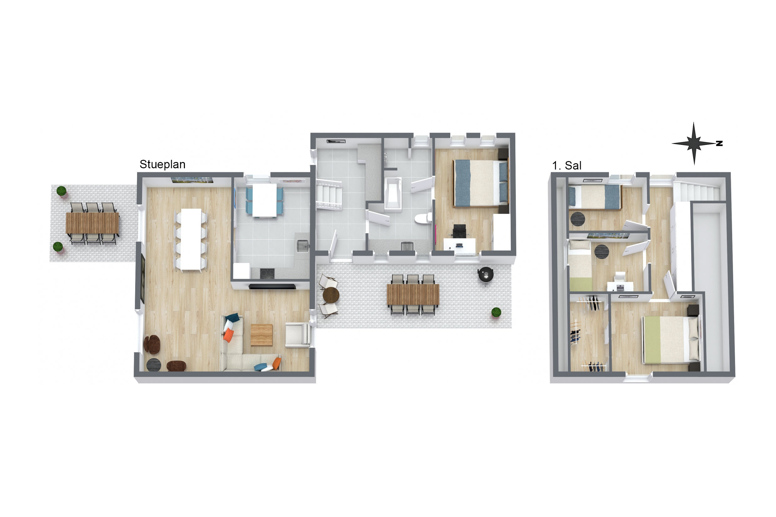 Plantegninger billede af Slien 5, 9700 Brønderslev