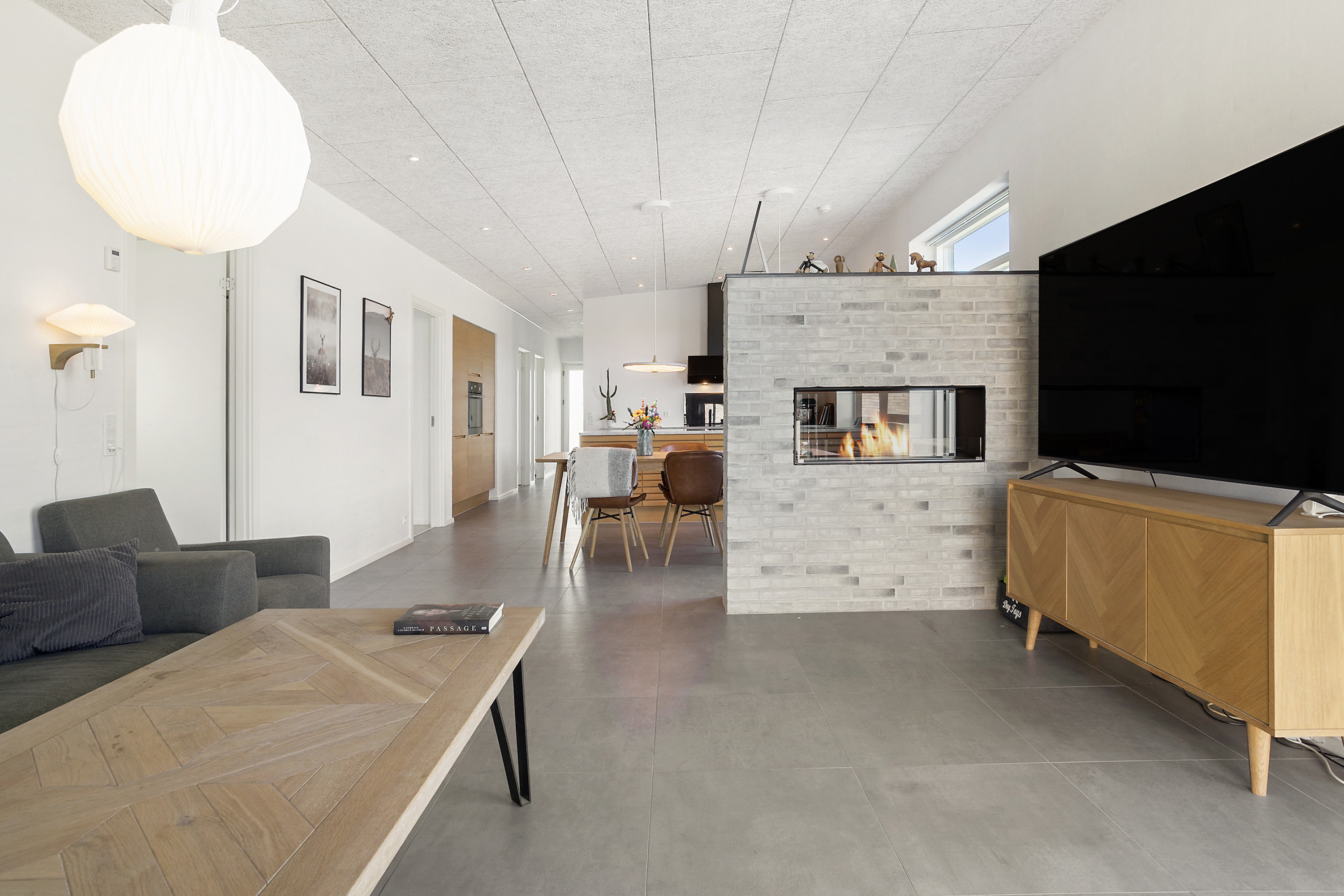 Fremhævet stue billede i fuldskærmstilstand. Billede af Lille Dalby Ager 33, 8722 Hedensted