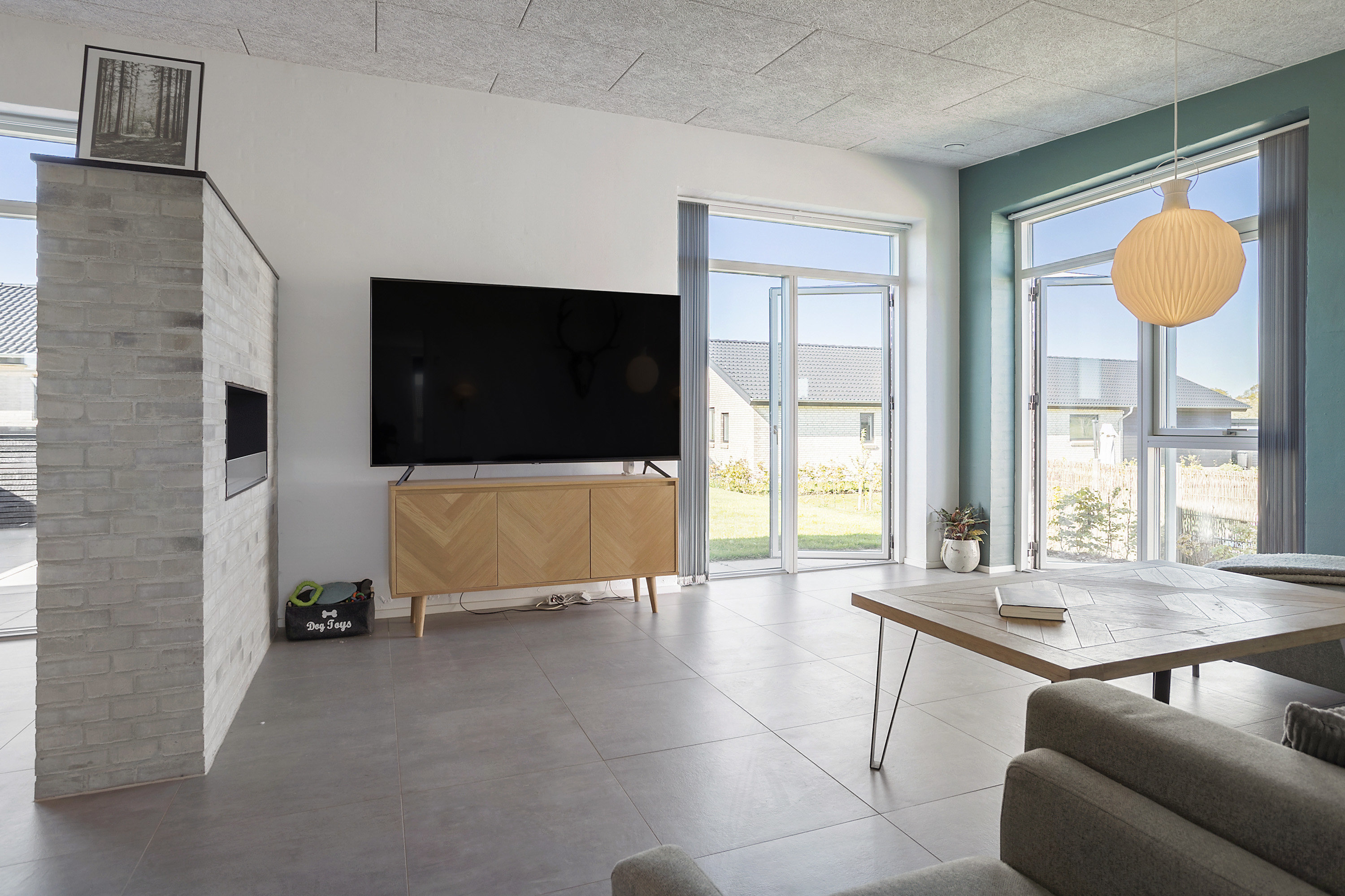 Fremhævet stue billede i fuldskærmstilstand. Billede af Lille Dalby Ager 33, 8722 Hedensted