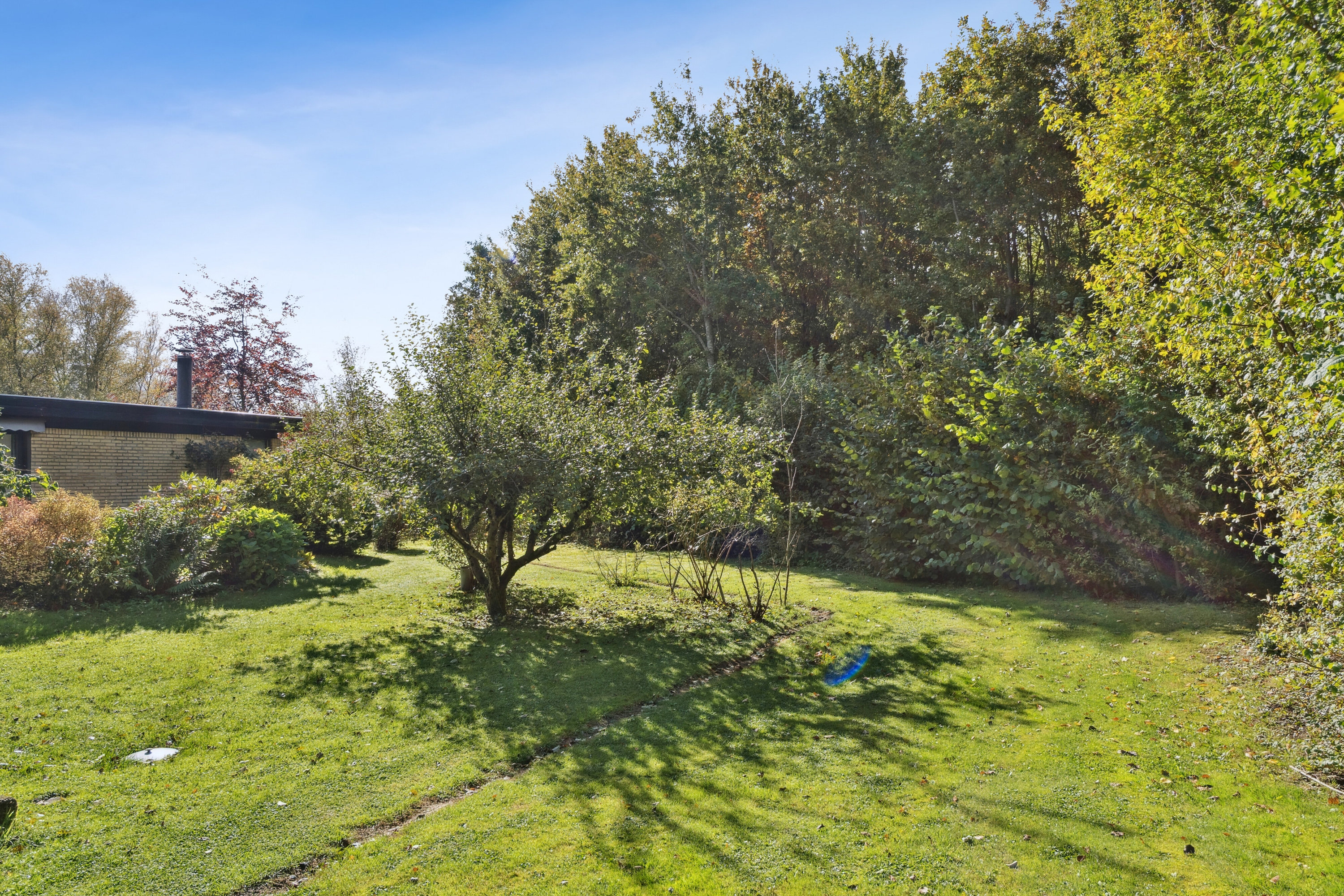 Fremhævet have billede i fuldskærmstilstand. Billede af Svanevej 16, Ny Sebberup, 8723 Løsning