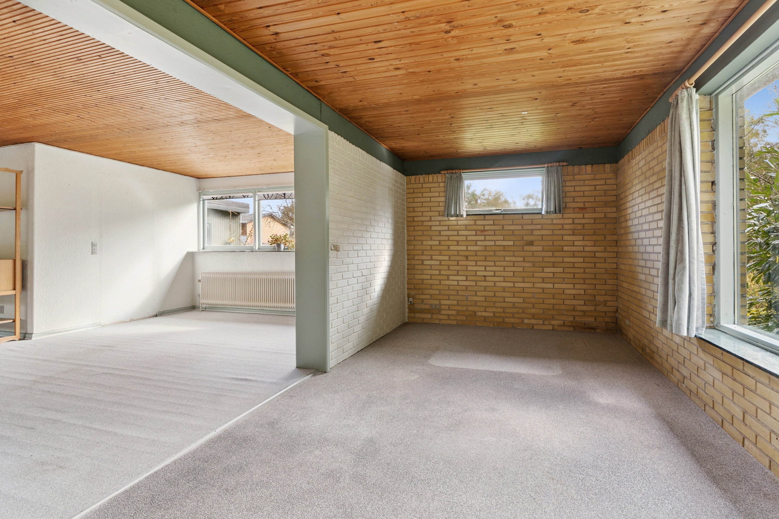 Fremhævet stue billede i fuldskærmstilstand. Billede af Svanevej 16, Ny Sebberup, 8723 Løsning