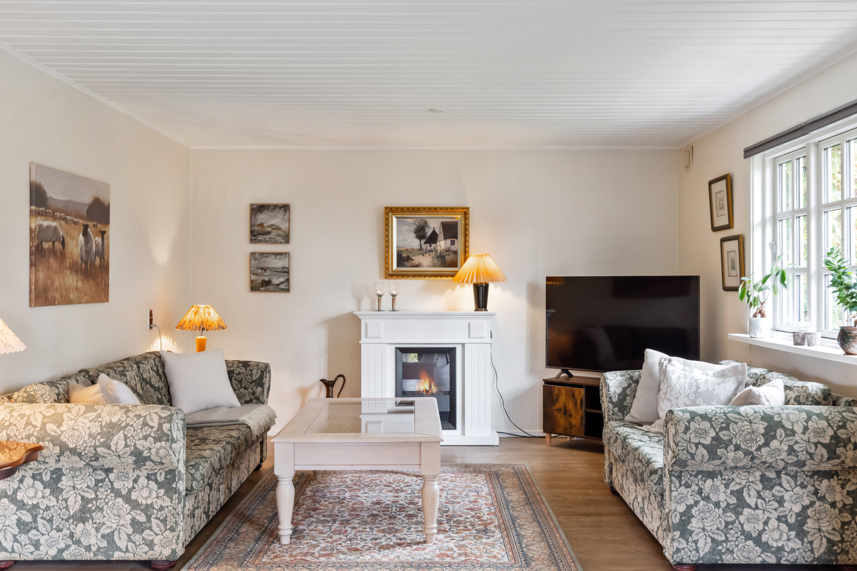 Fremhævet stue billede i fuldskærmstilstand. Billede af Havremarken 85, Holbøl, 6340 Kruså