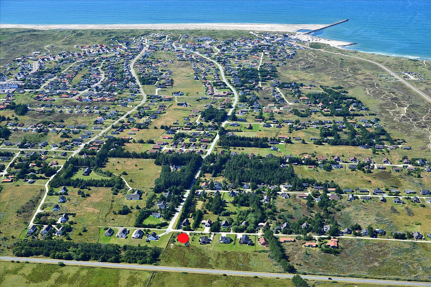 Fremhævet  billede i fuldskærmstilstand. Billede af Søtungevej 2, Vorupør, 7700 Thisted