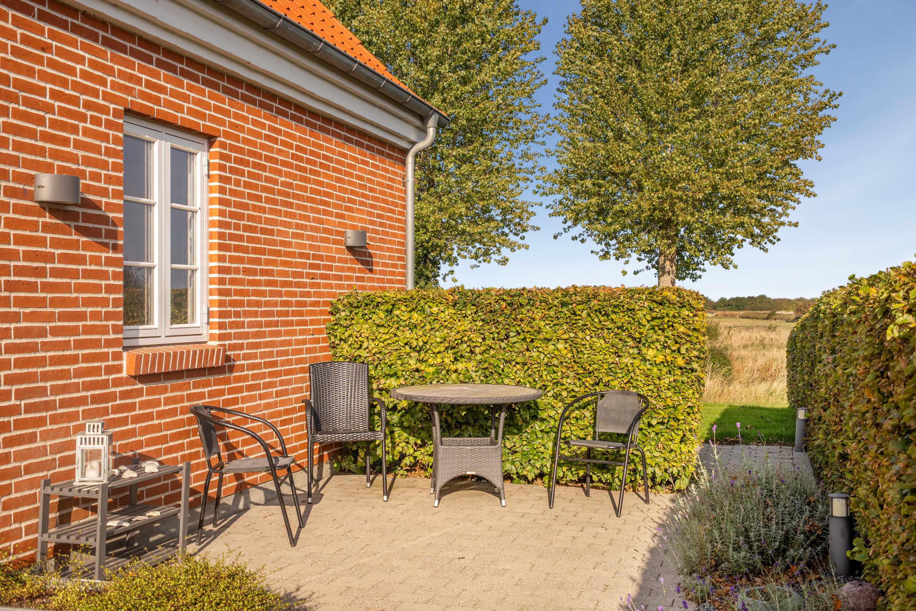 Fremhævet terrasse billede i fuldskærmstilstand. Billede af Trondheimparken 6, 5400 Bogense